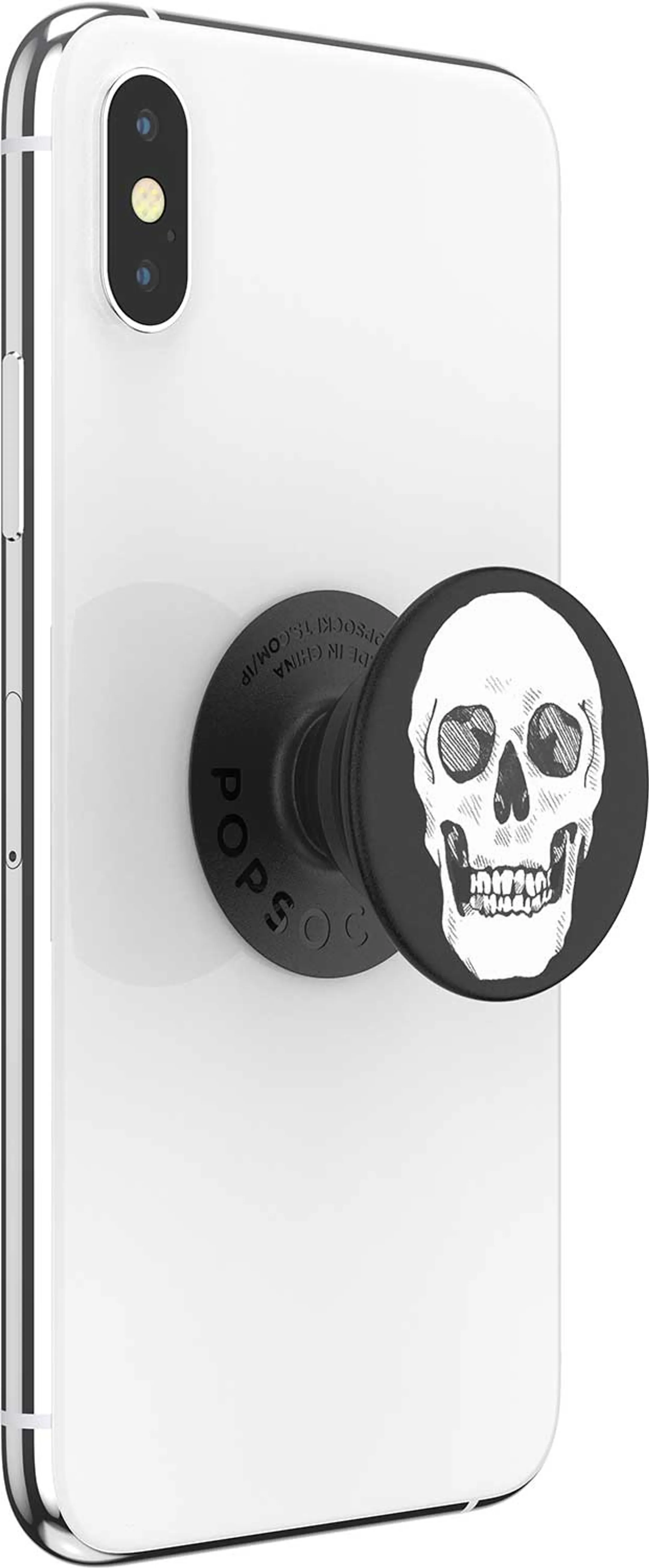 Popsocket PopGrip Shaky Bones White image