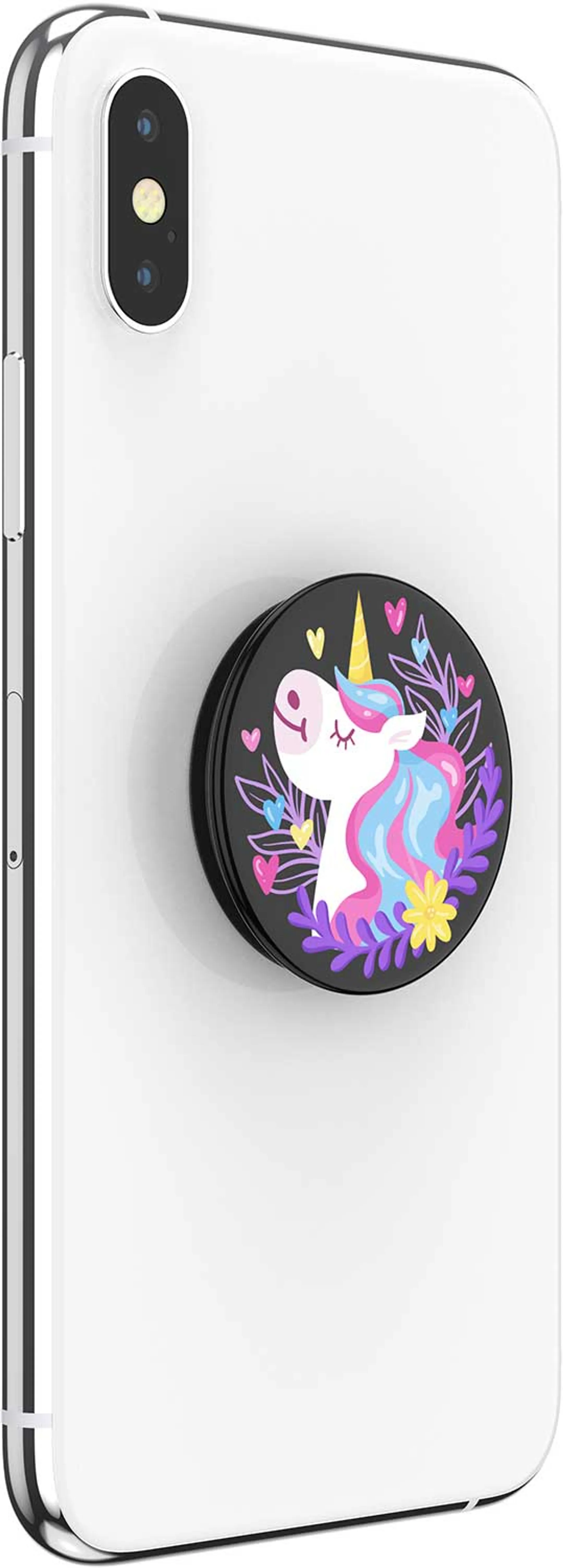 Popsocket PopGrip Unicorn Day Dream Black Gloss image
