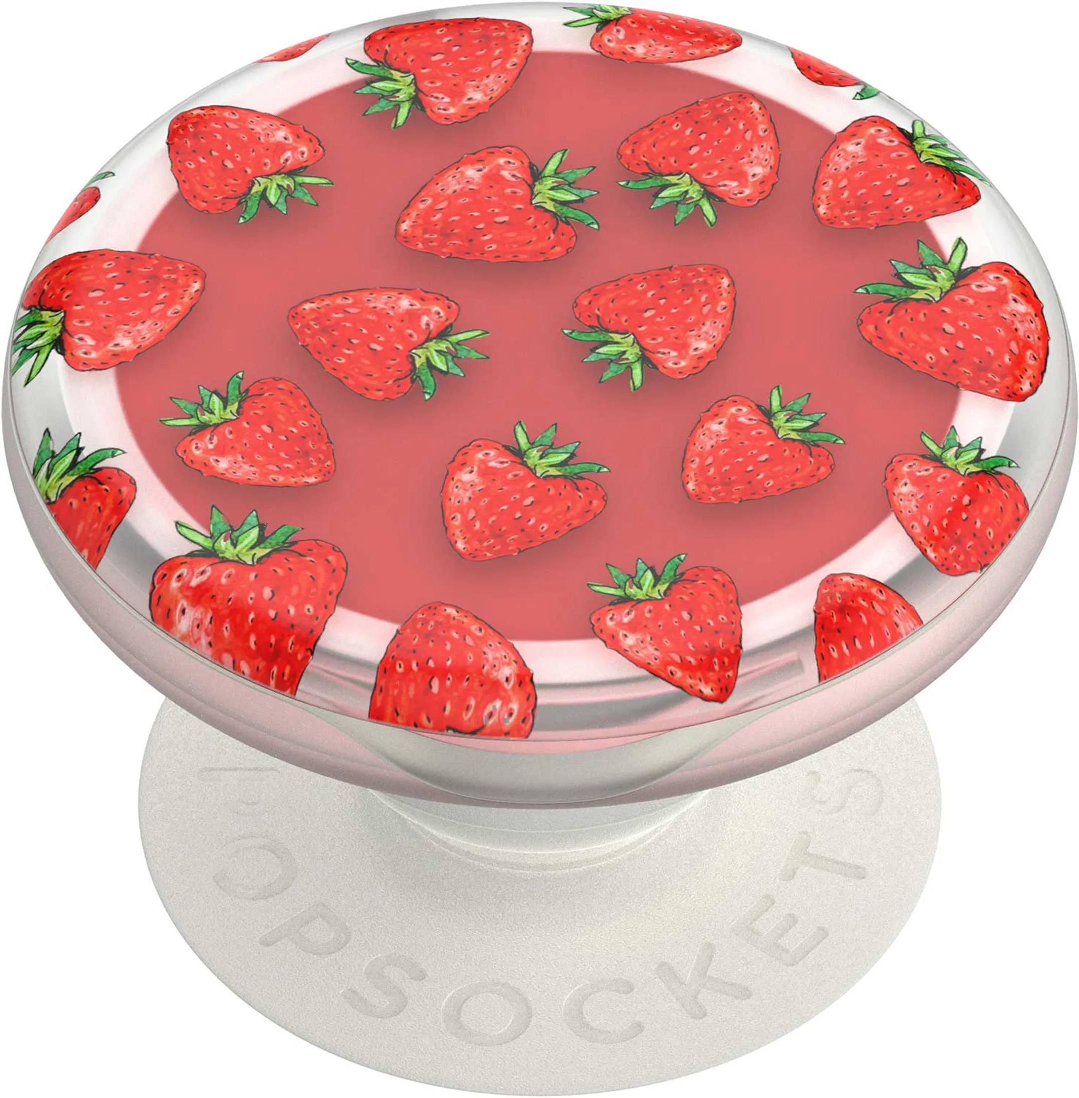 PopGrip Strawberry Lips