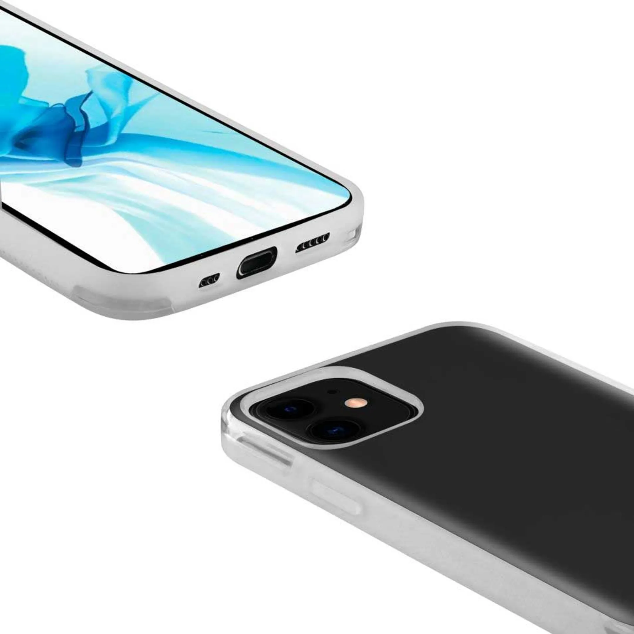 Adeqwat Backcover antichoc voor iPhone 12 mini - Transparant image