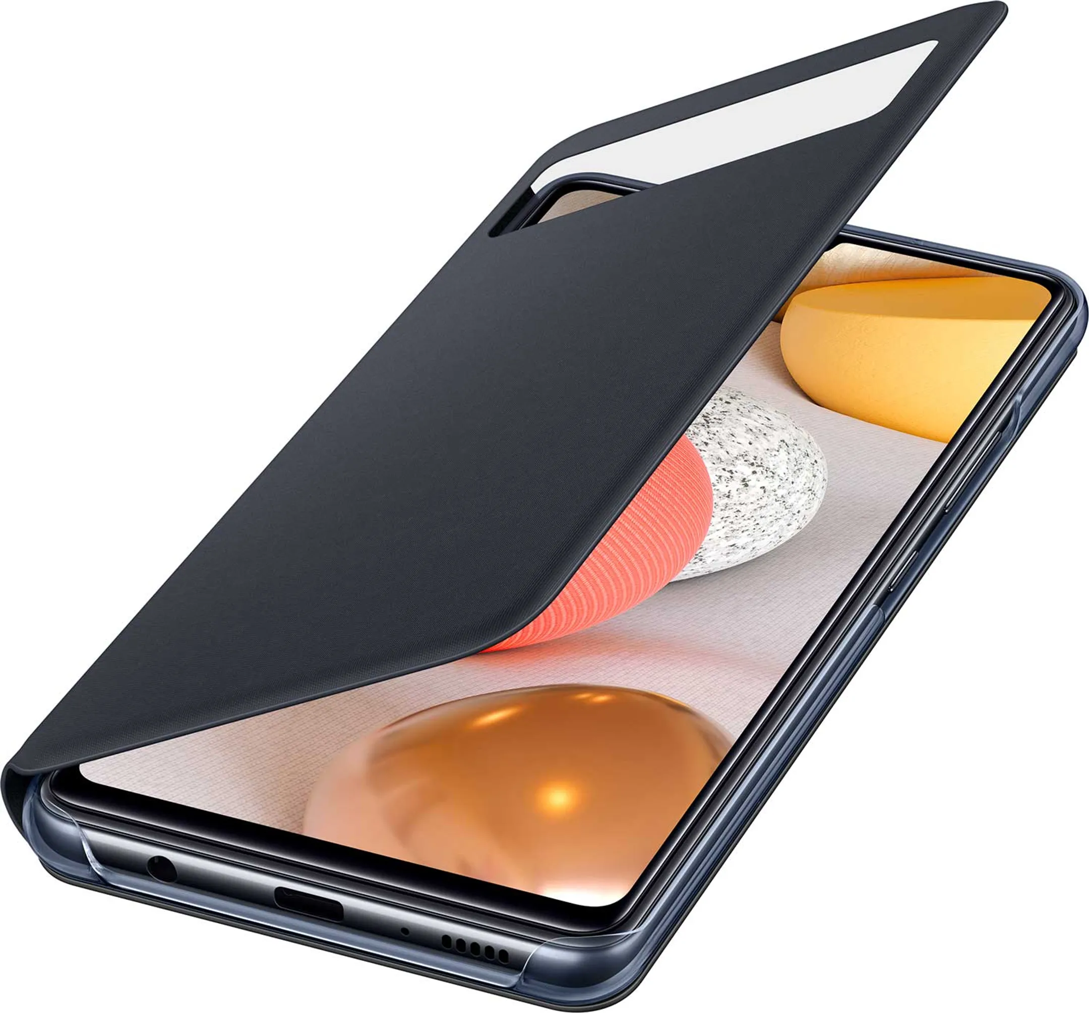 Samsung Smart S View cover voor Galaxy A42 - Zwart image