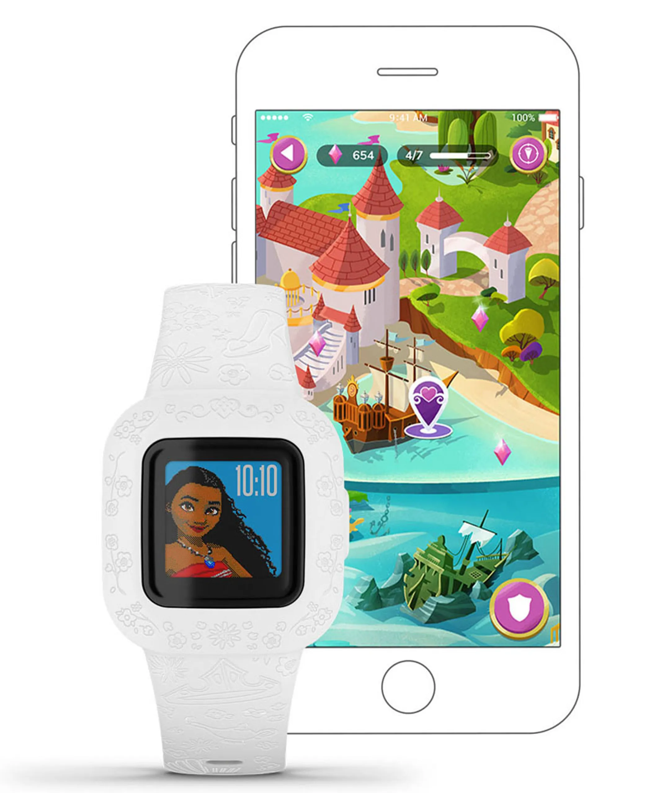 Garmin vívofit jr. 3 - Disney Princesses image