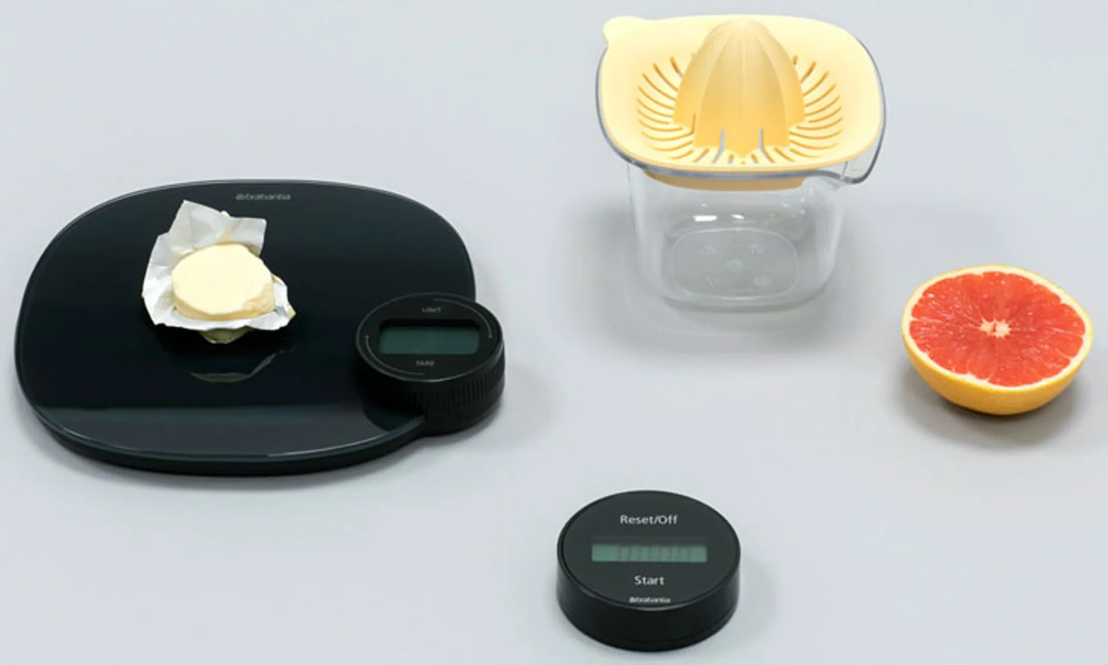 Brabantia Keukenweegschaal Tasty+ Dynamo Dark Grey image