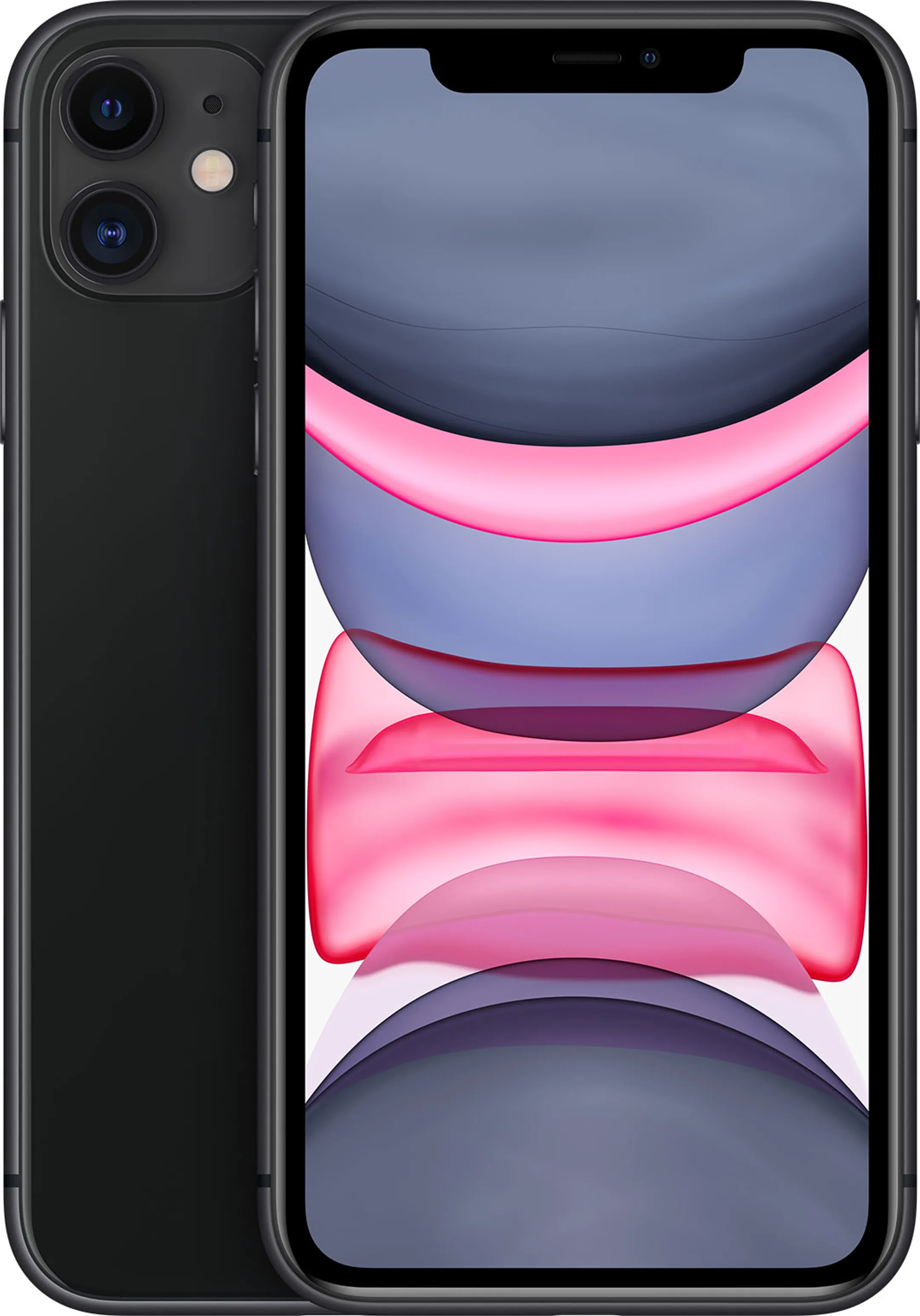 Apple iPhone 11 128 GB Zwart image