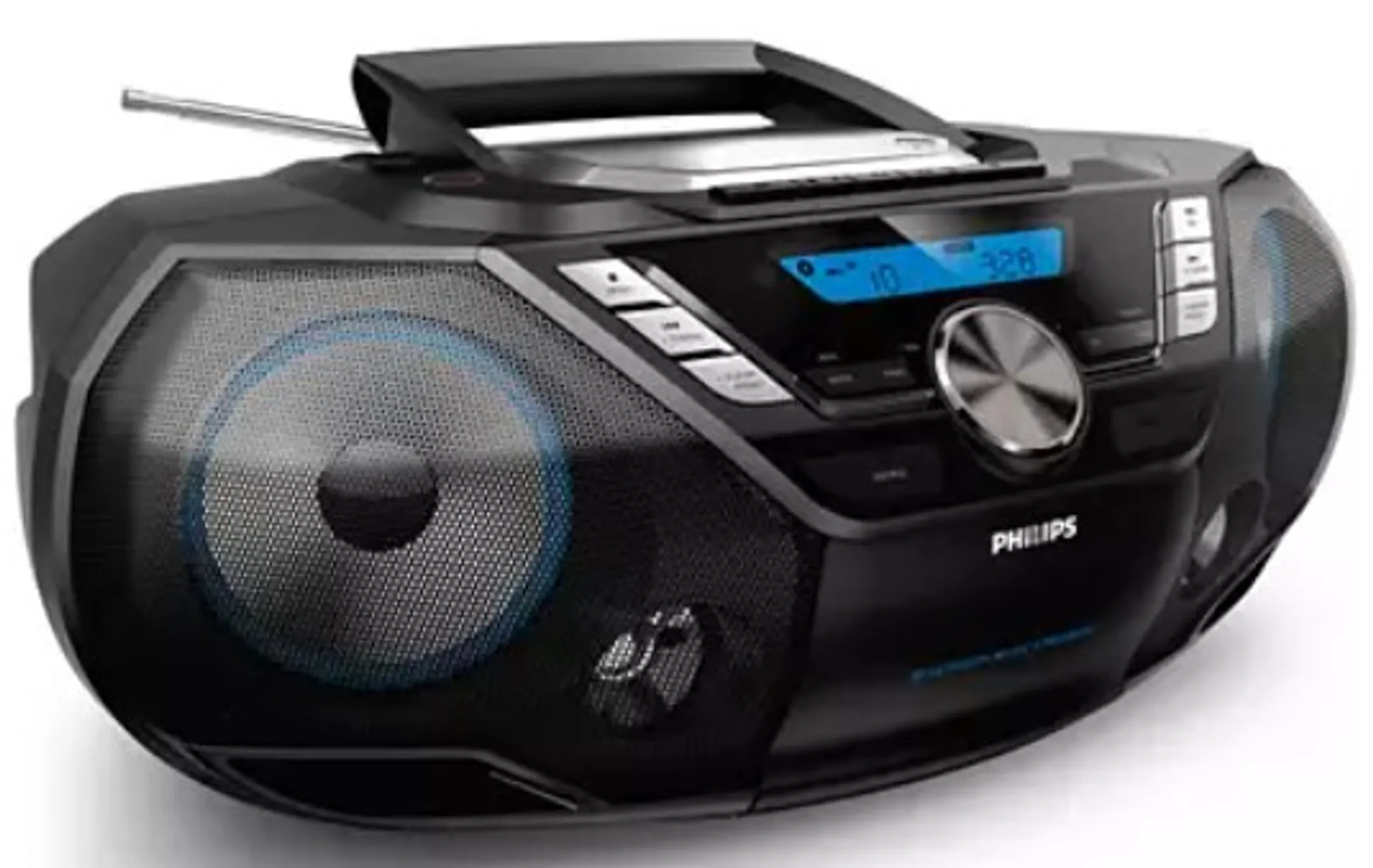 Philips CD-Soundmachine avec lecteur CD et cassette - AZB798BT/12 - Noir image