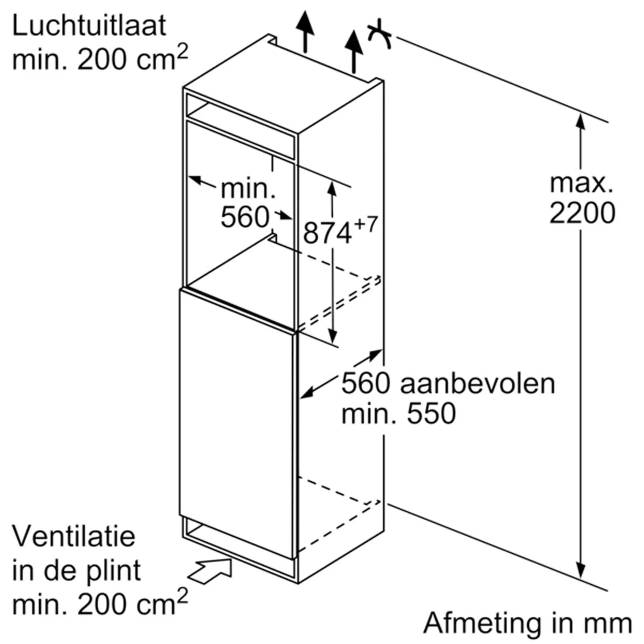 Siemens Inbouw diepvries GI21VAFE0 image