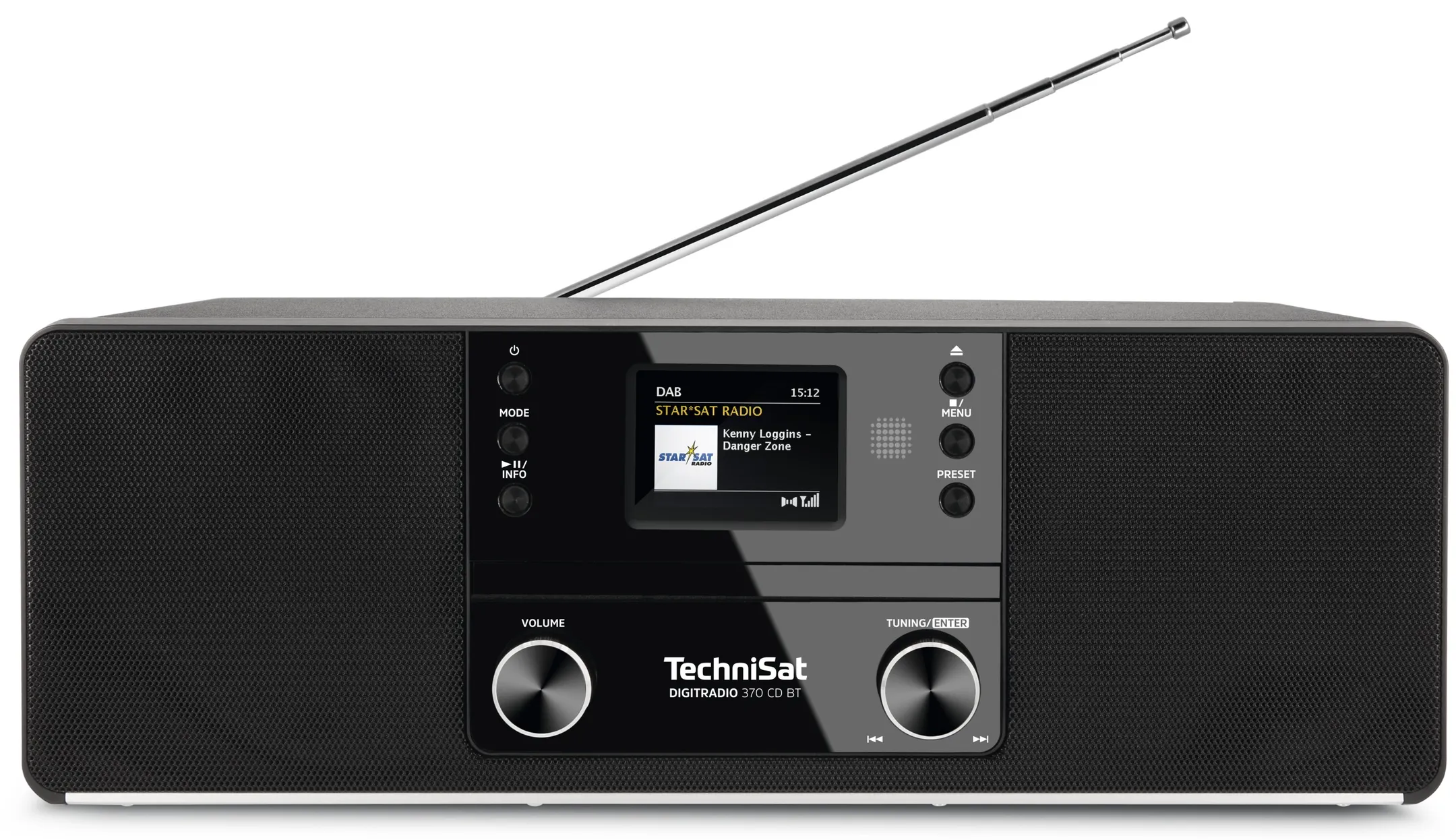 Technisat Radio DAB+ avec lecteur CD - DigitRadio 370 - Noir image