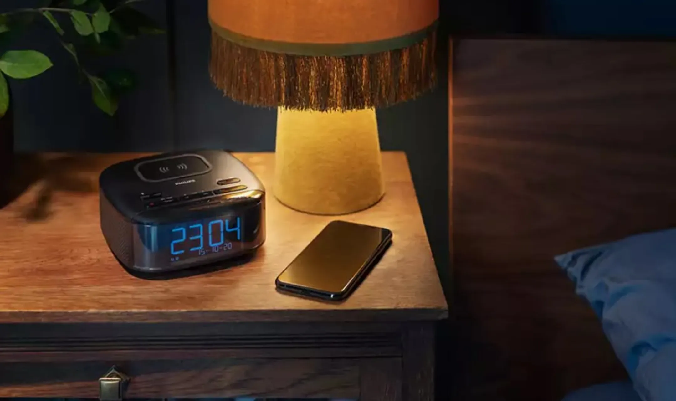 Philips Radio réveil avec soccle de recharge sans fil - TAR7705/10 image