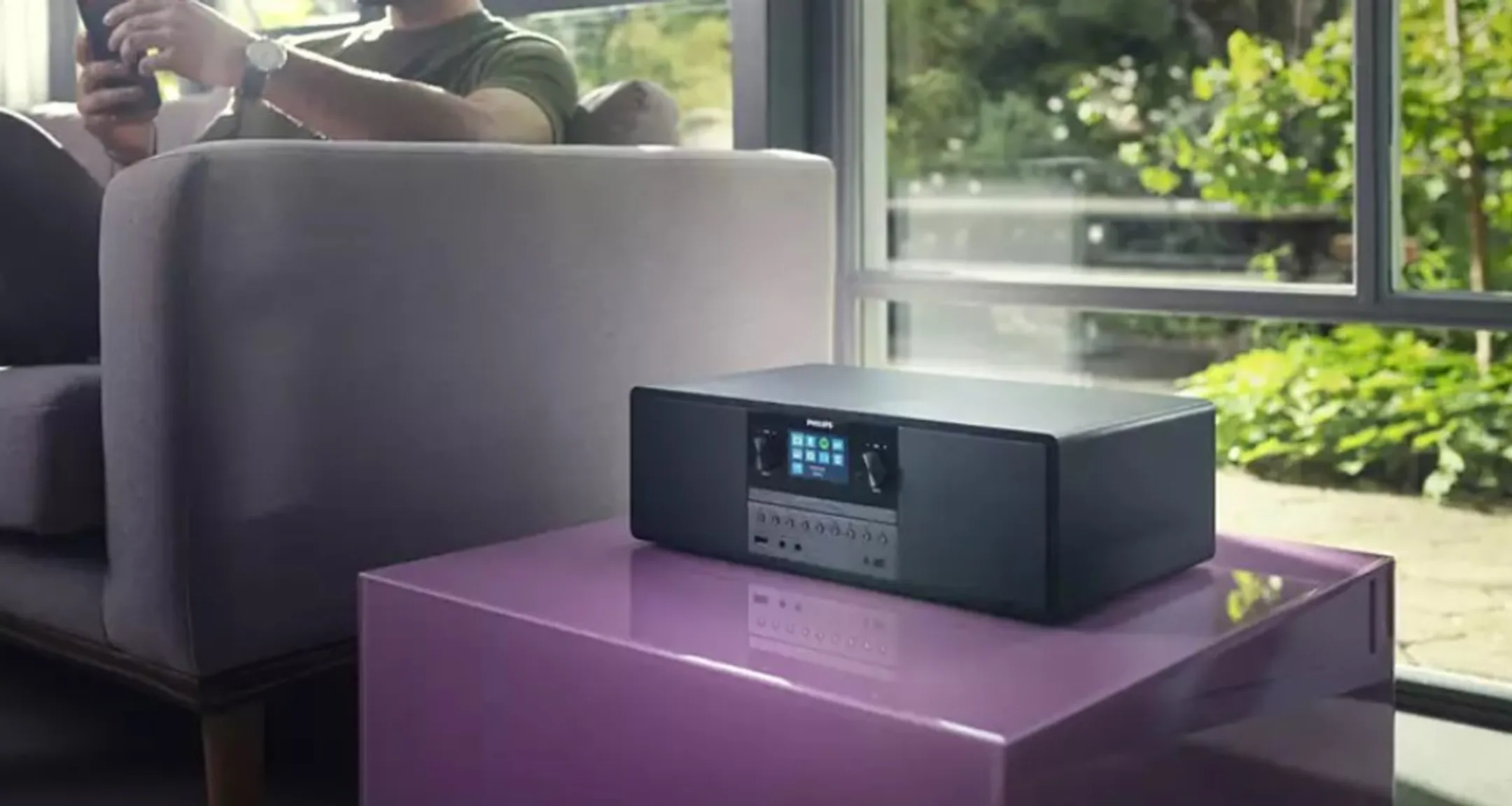 Philips Radio internet avec DAB+ et lecteur CD - TAM6805/10 - Noir image