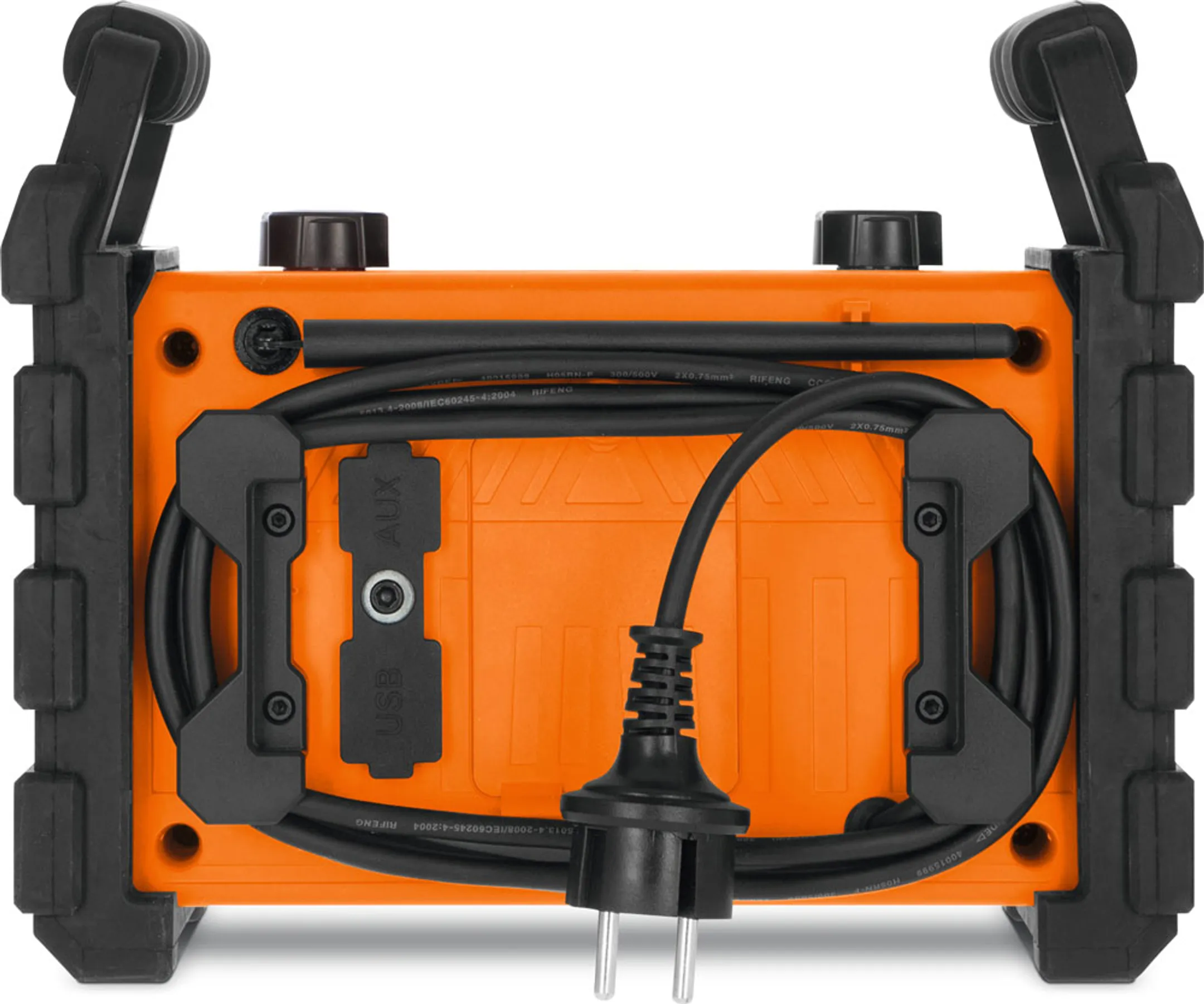 Technisat Robuuste DAB+ radio en IP65 spatwaterdicht - DigitRadio 230 - Oranje image