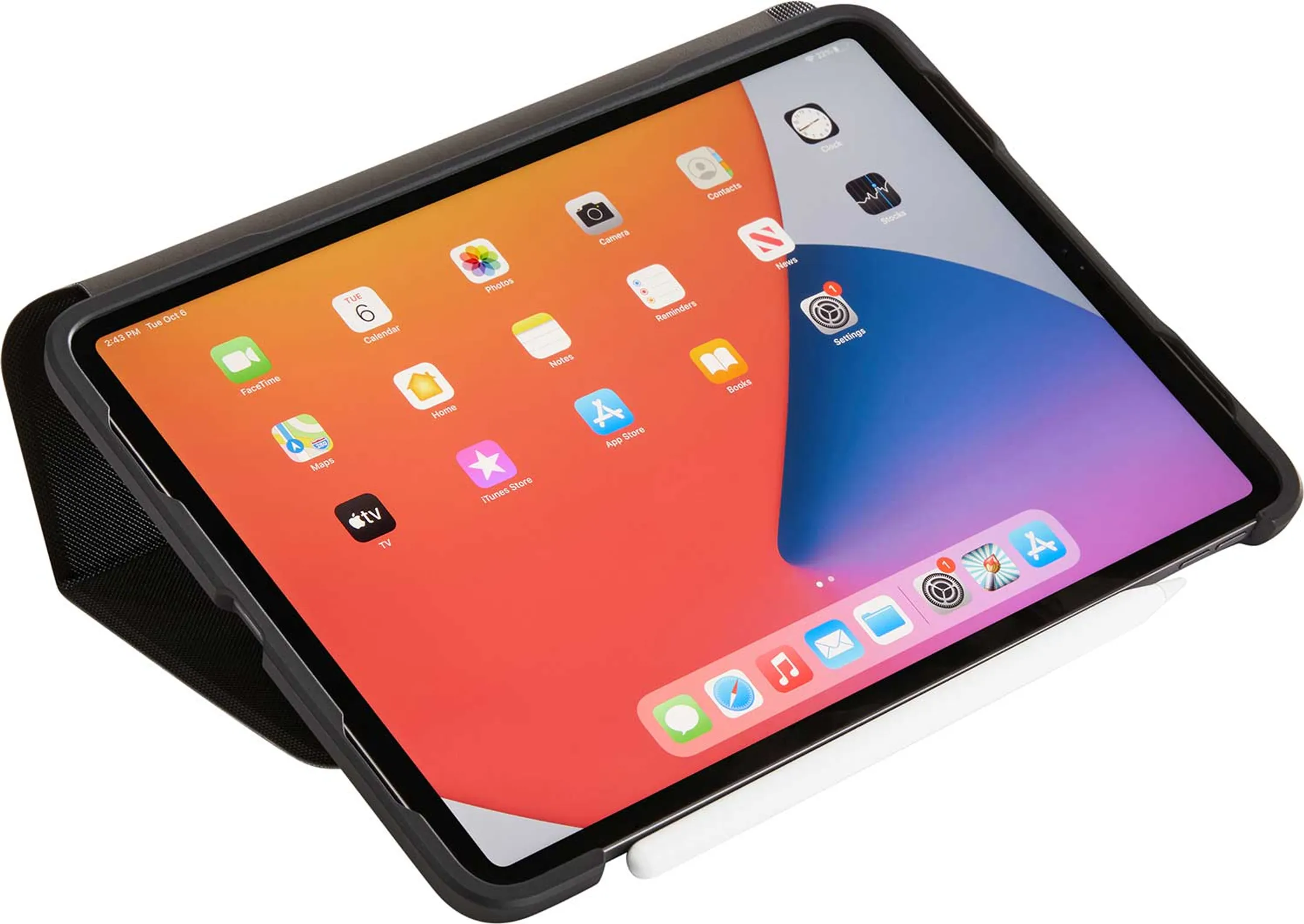 Case Logic SnapView Case voor iPad Air (2020) en Pro (2020) 10,9" Zwart image