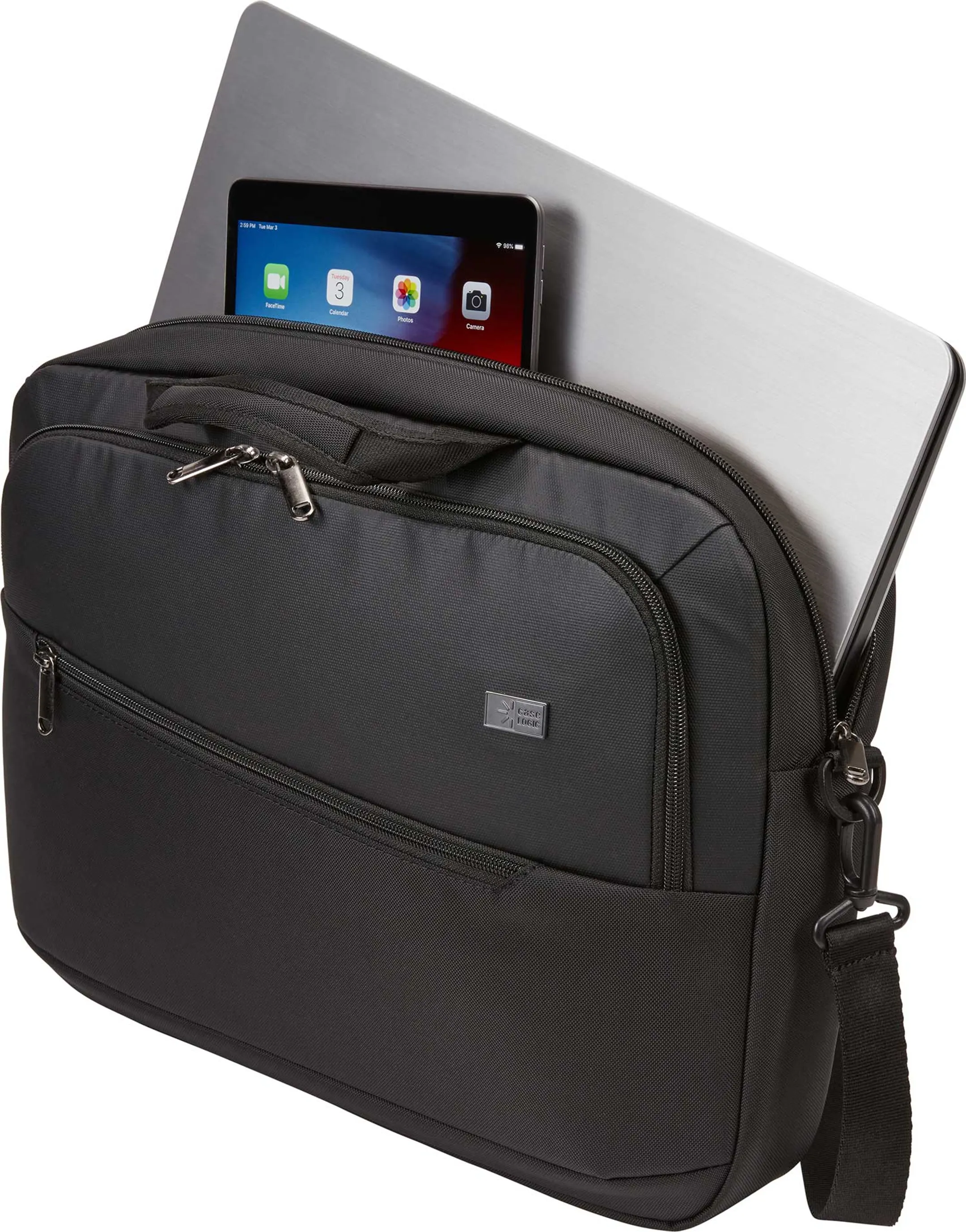 Propel 15,6" laptoptas Zwart