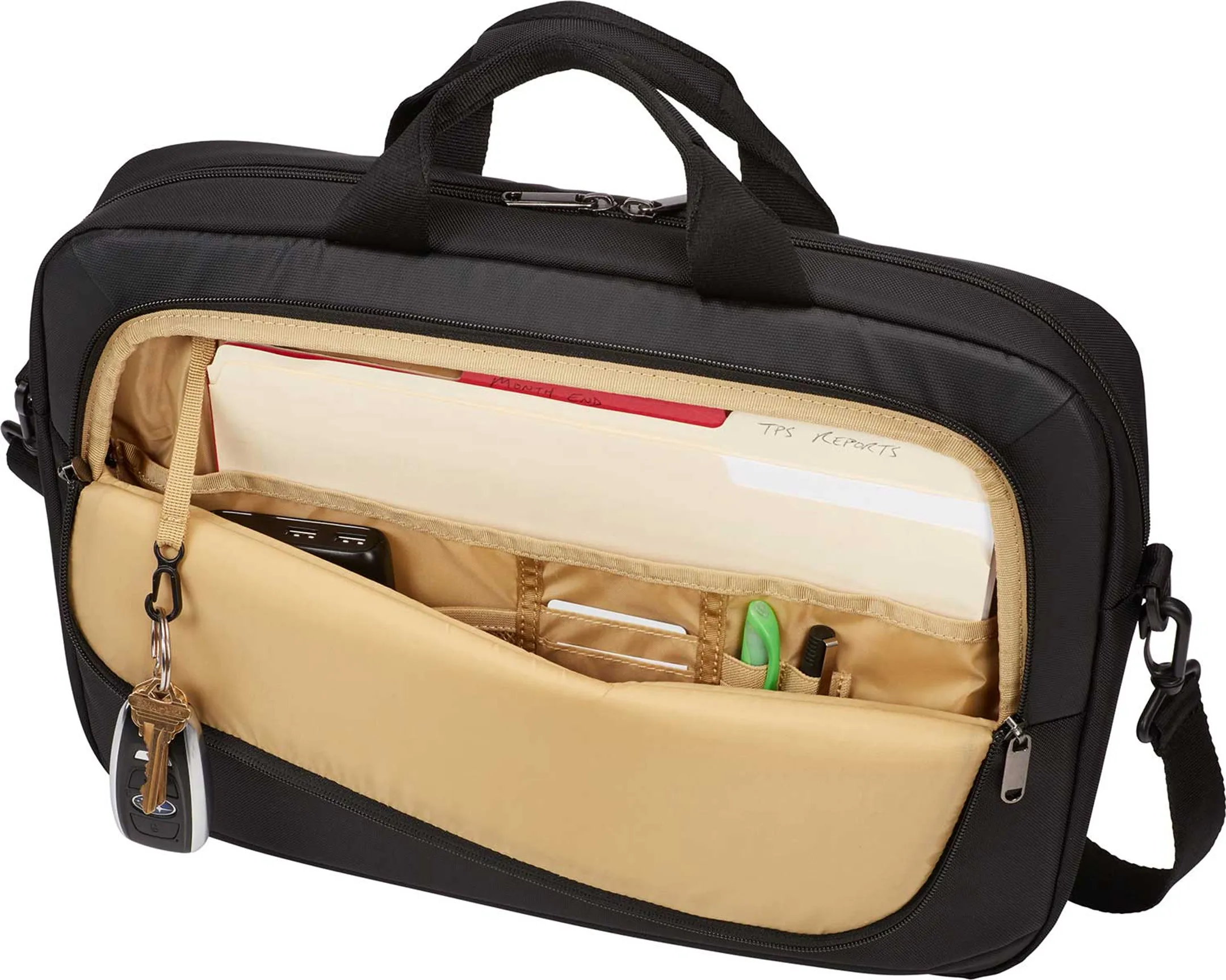 Propel 15,6" laptoptas Zwart