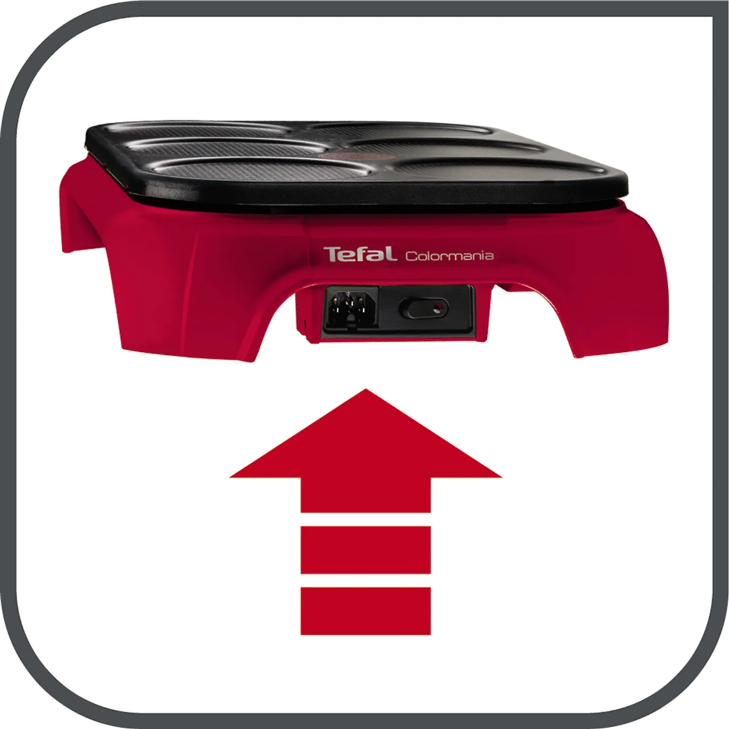 Tefal Pannenkoekenmaker Crep'Party Colormania PY559512 - Bestel nu ...