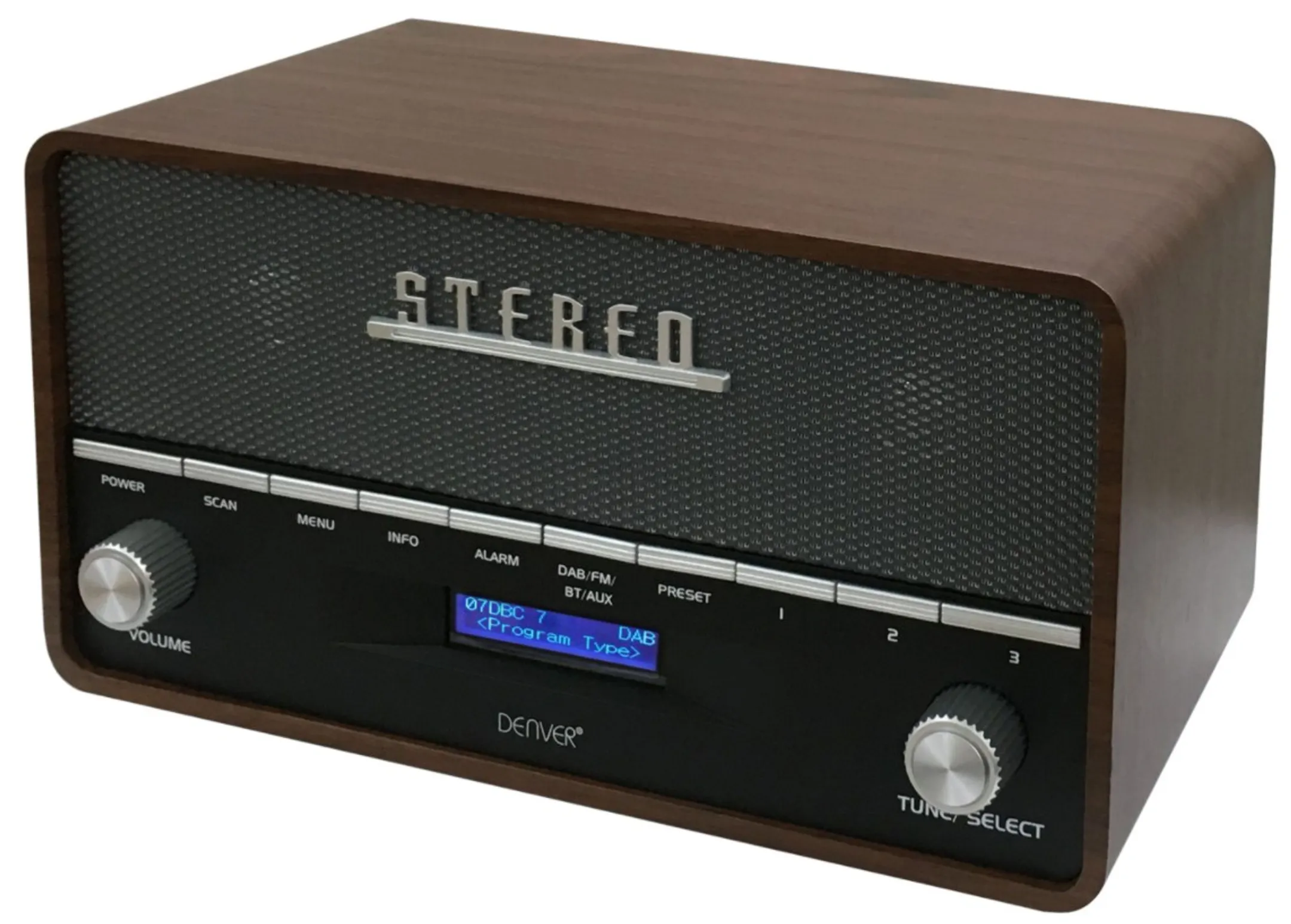 Radio rétro - DAB-36 - Bois