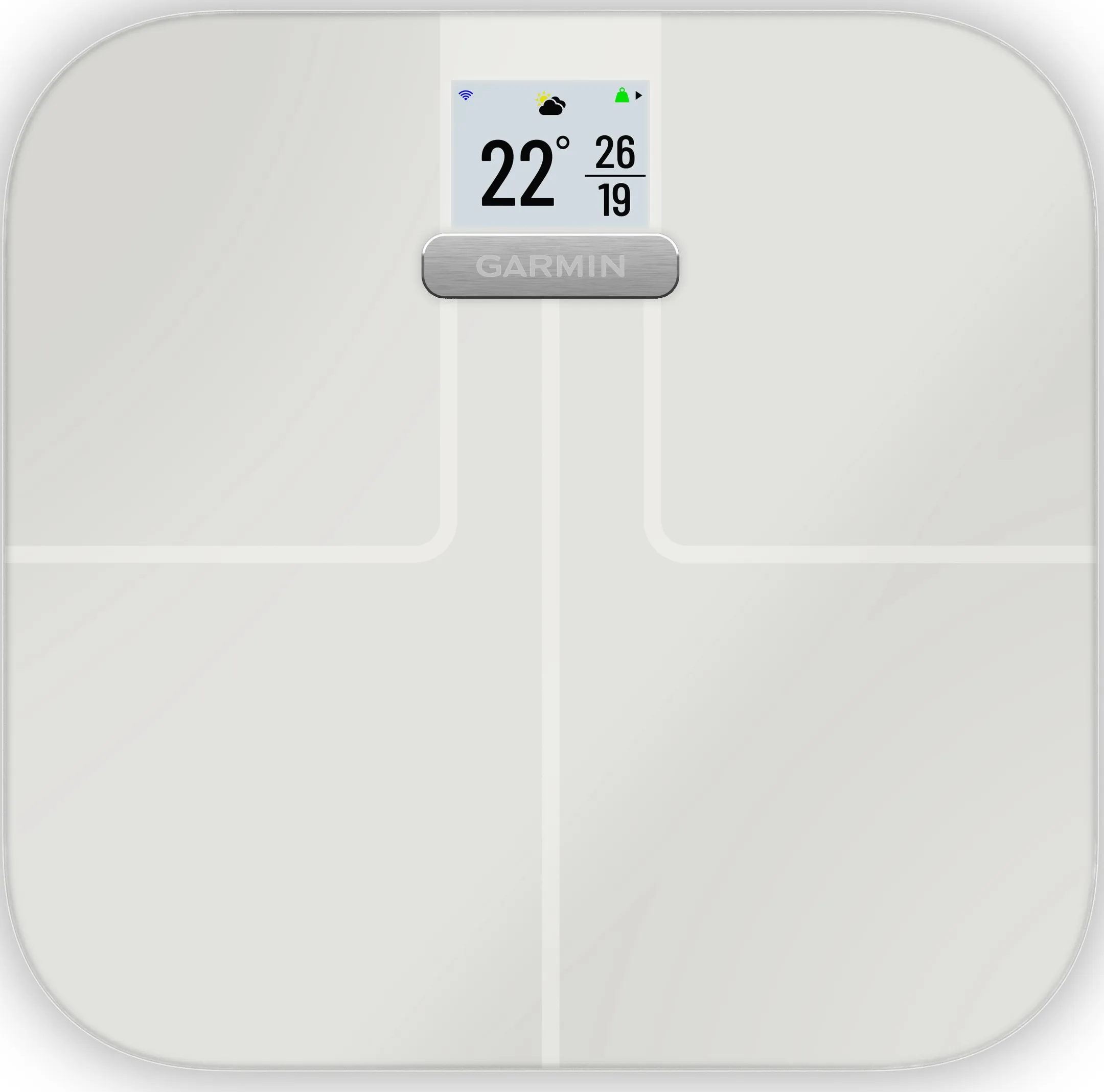 Garmin Elektronische personenweegschaal Index S2 White image