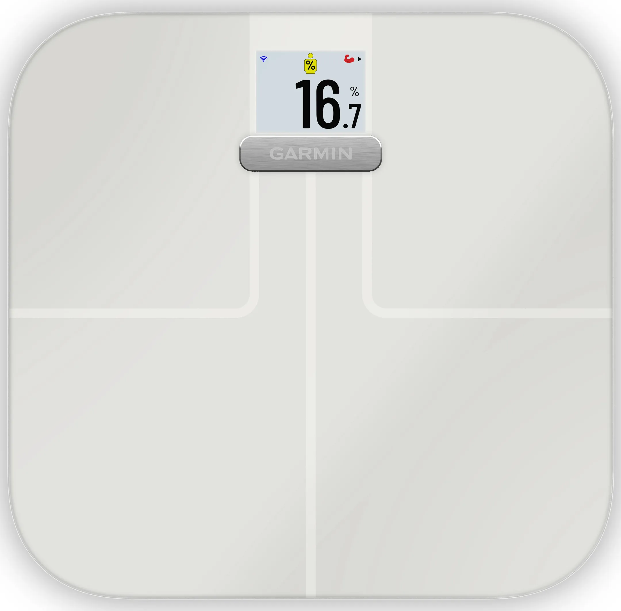 Garmin Elektronische personenweegschaal Index S2 White image