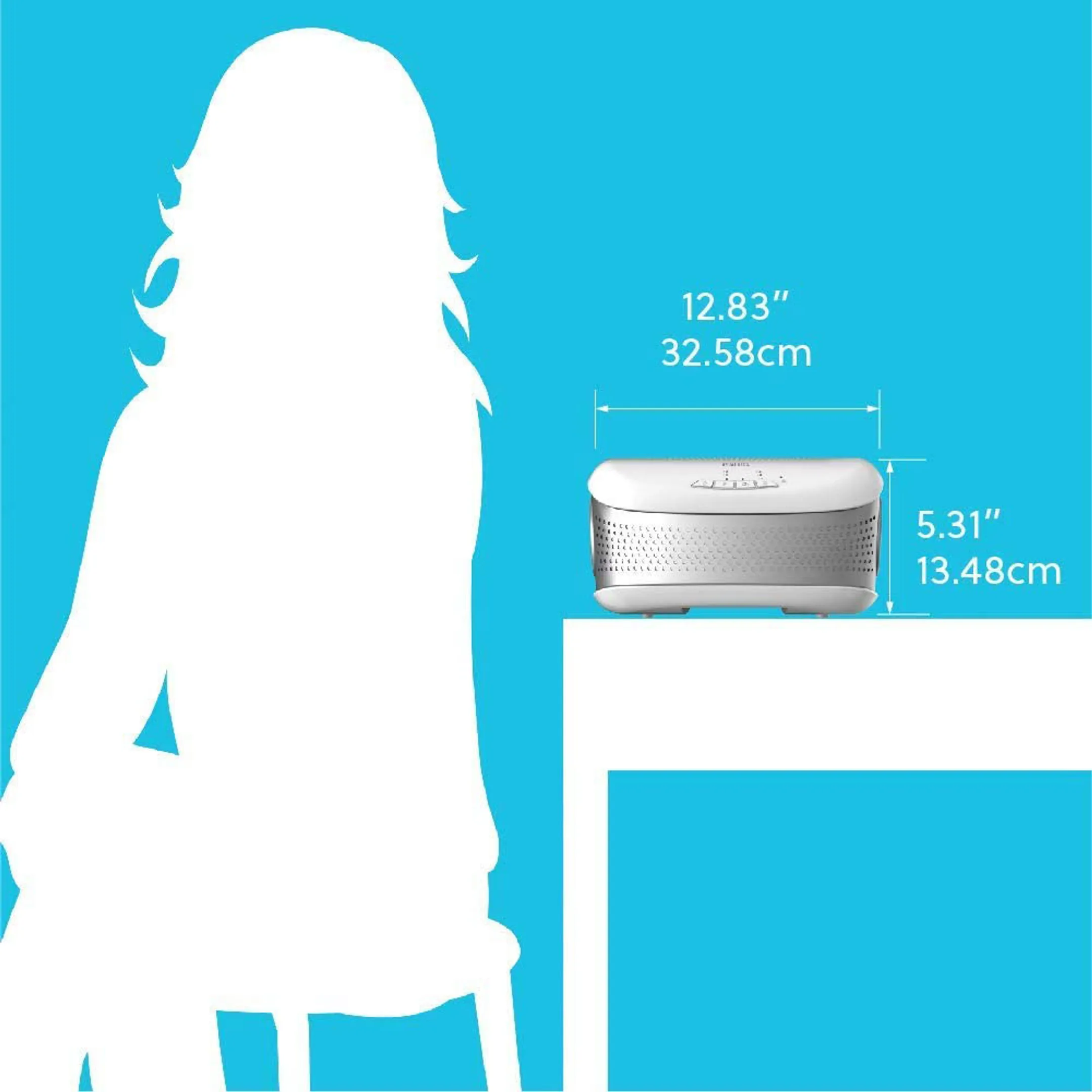 Homedics Purificateur d'air AP-DT10WT image