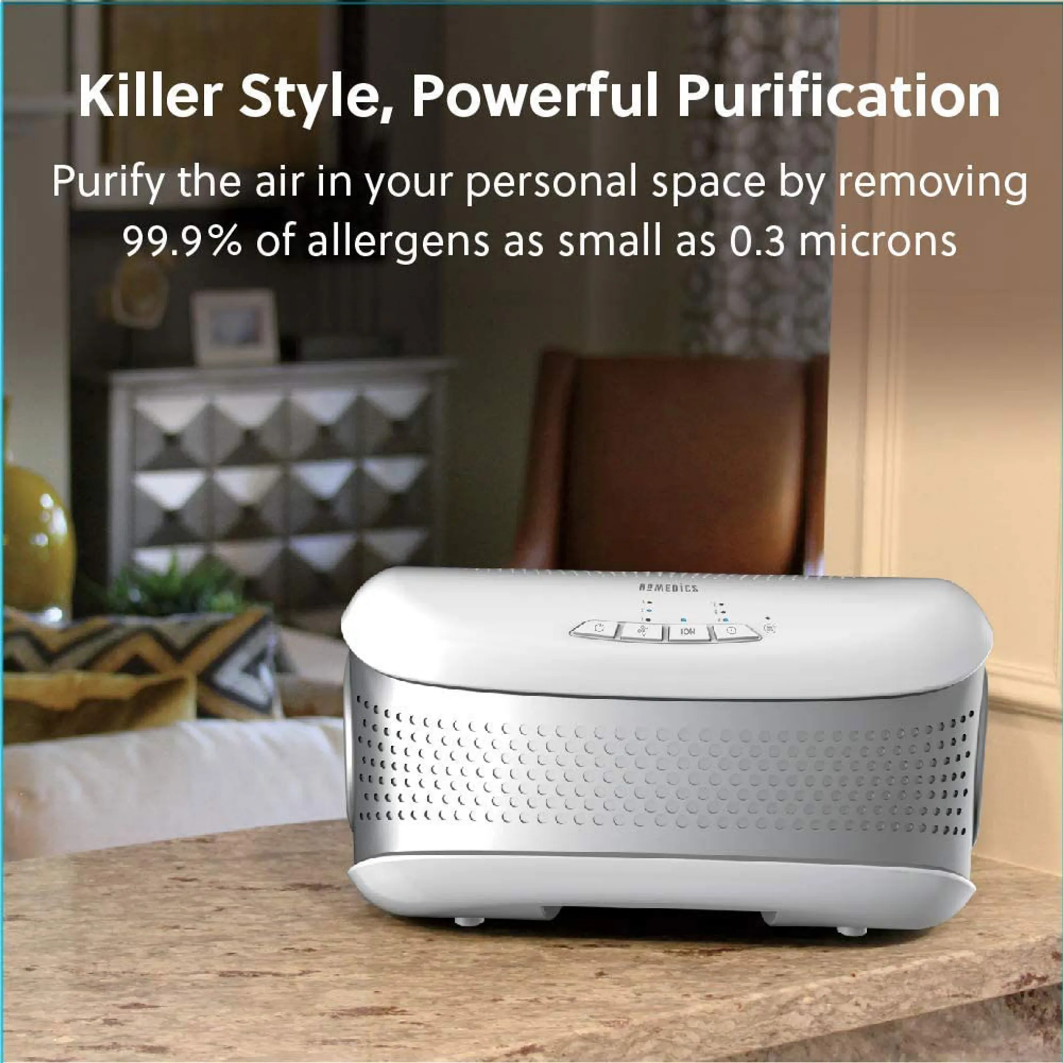 Homedics Purificateur d'air AP-DT10WT image
