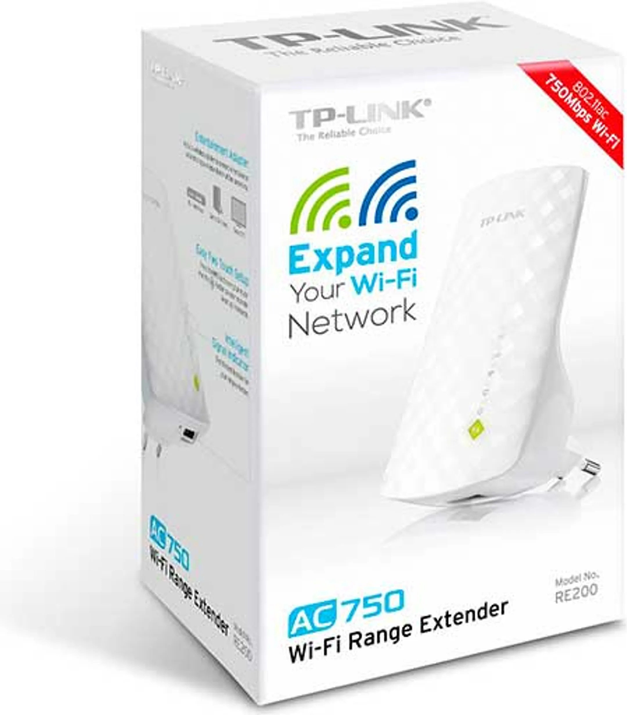 TP Link Répéteur Wi-Fi double bande AC750 RE200 image
