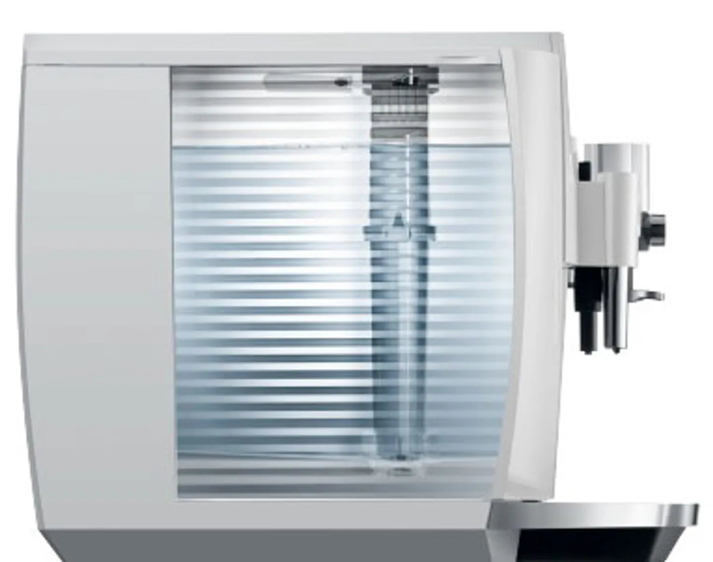 Jura E8 Piano White Bestel nu, in huis