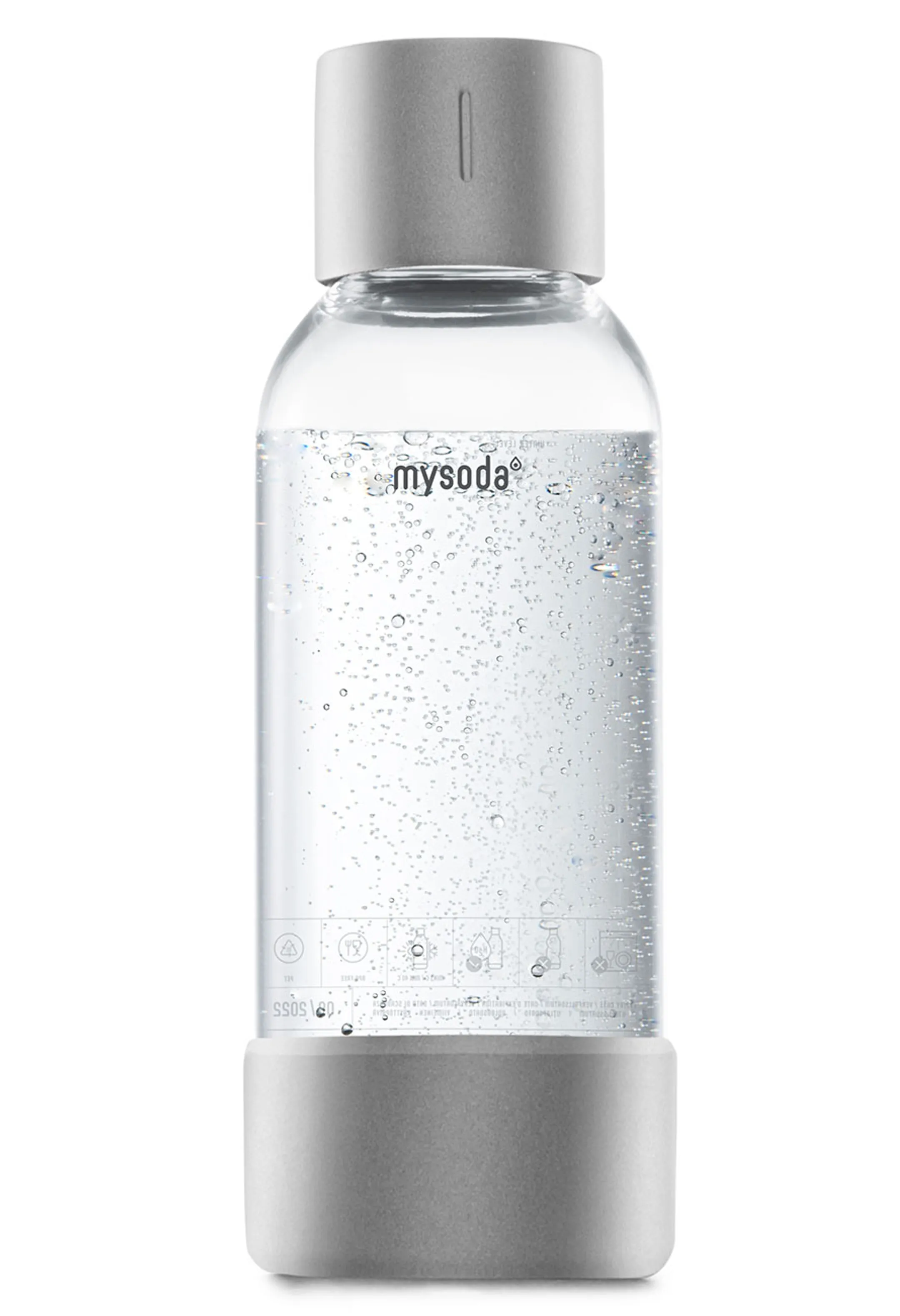 MySoda Waterfles 0,5L - Grijs image