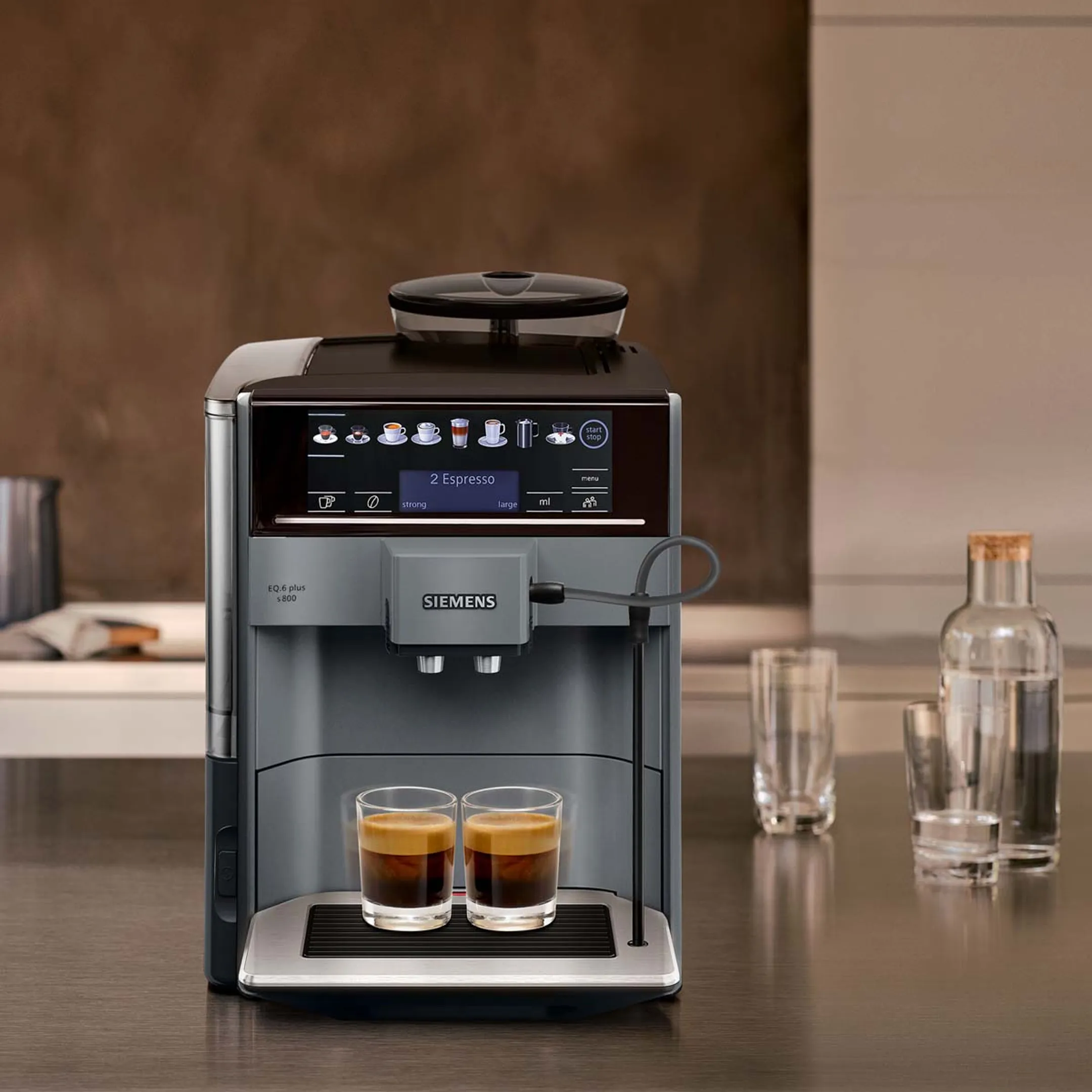 Siemens Volautomatische Espressomachine TE658209RW image