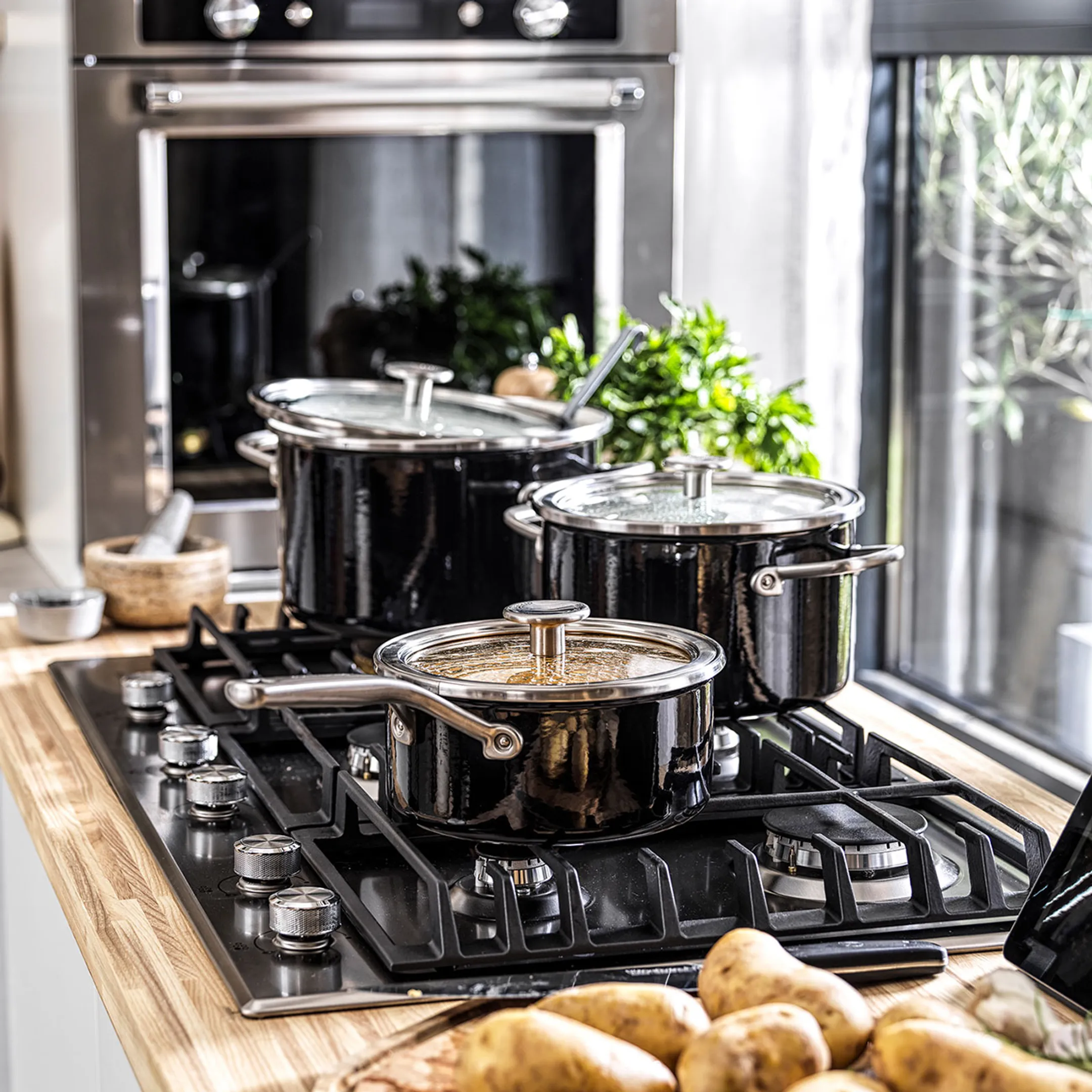 KitchenAid Poêlon - Steel Core Enamel - Ø18cm image