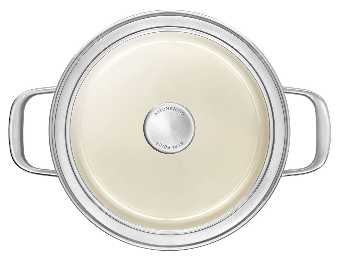 KitchenAid Casserole Steel Core Enamel Ø20cm Krëfel les