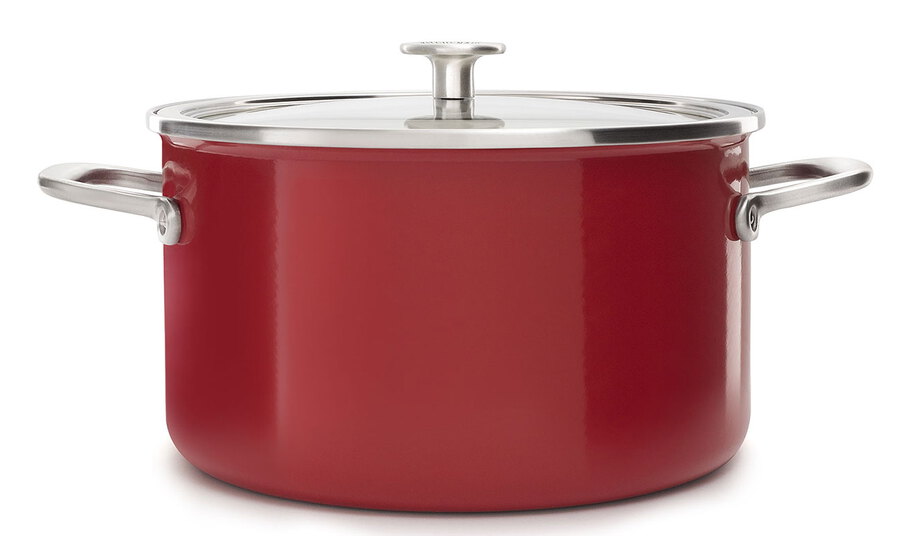 KitchenAid Casserole Steel Core Enamel Ø20cm Krëfel les