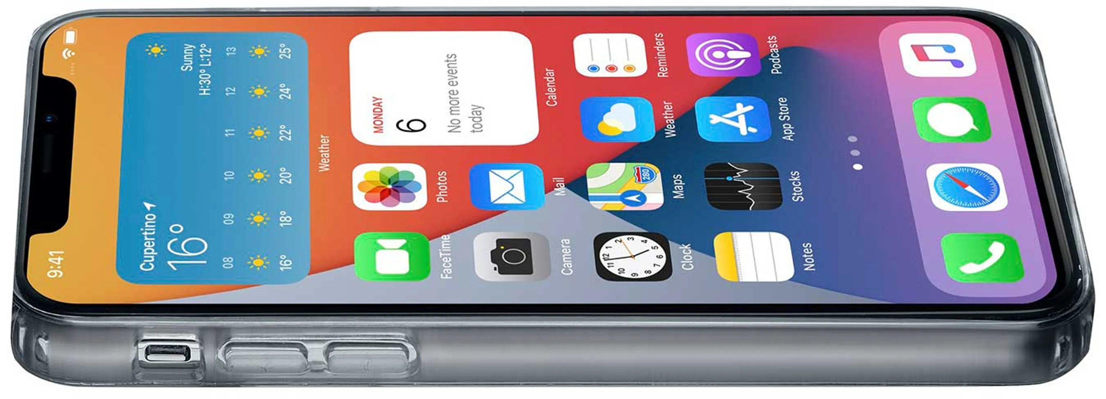 Cellular Line Backcover voor iPhone 12 mini - Transparant image
