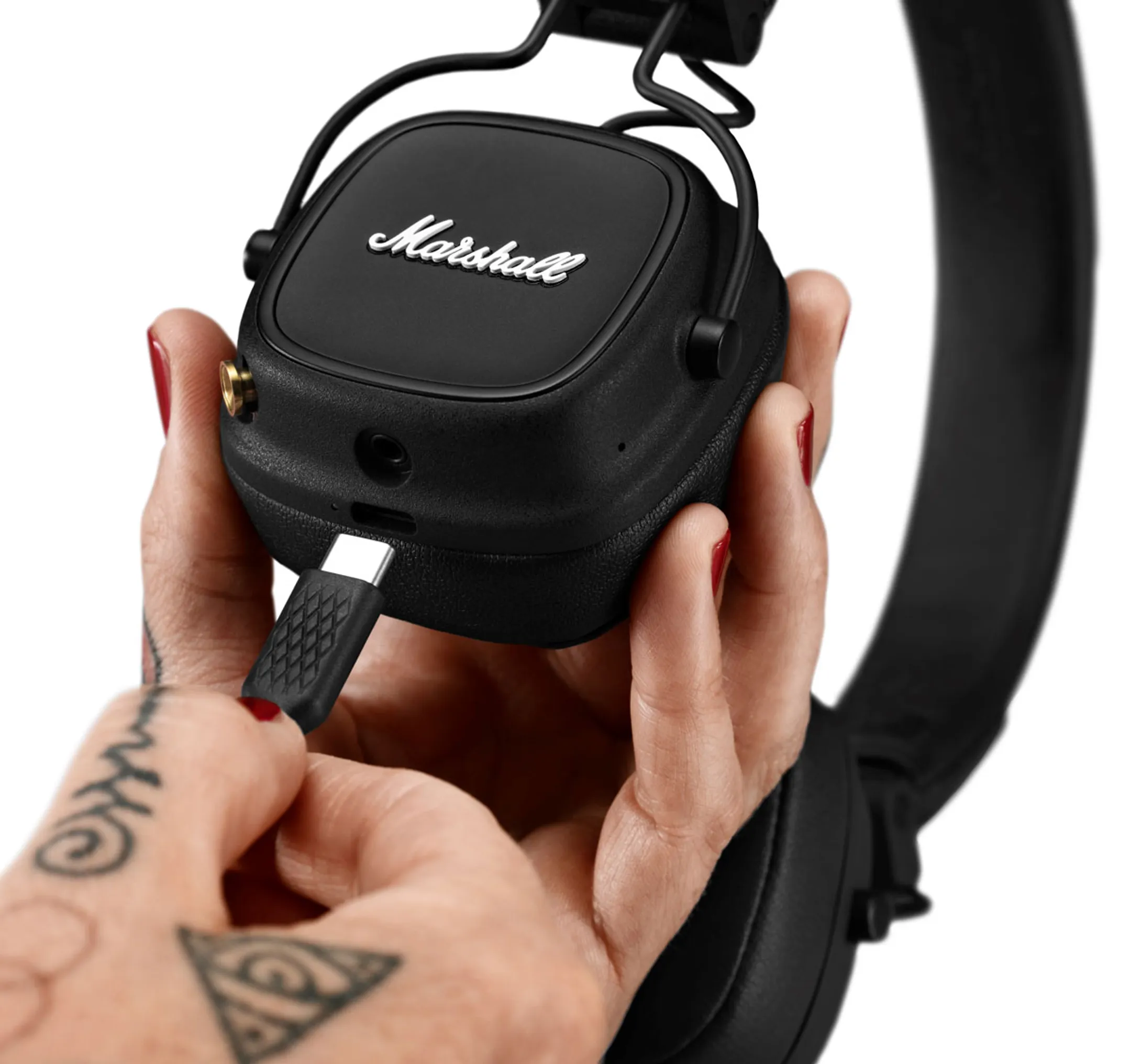 Marshall Major IV koptelefoon - Zwart image