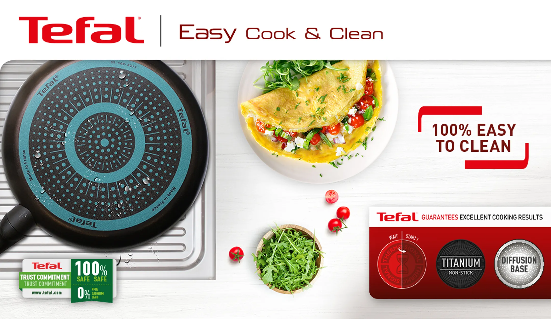 Tefal Poêle à frire - Easy Cook & Clean - Ø24 cm image