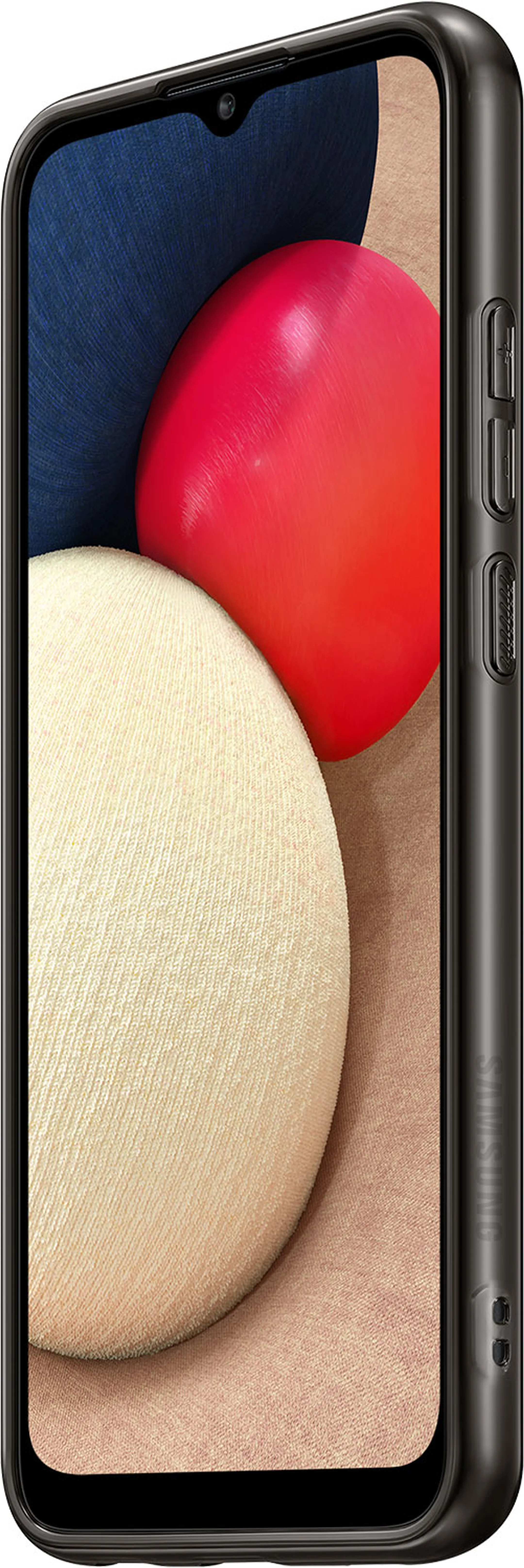 Samsung Soft backcover pour Galaxy A02s - Noir image