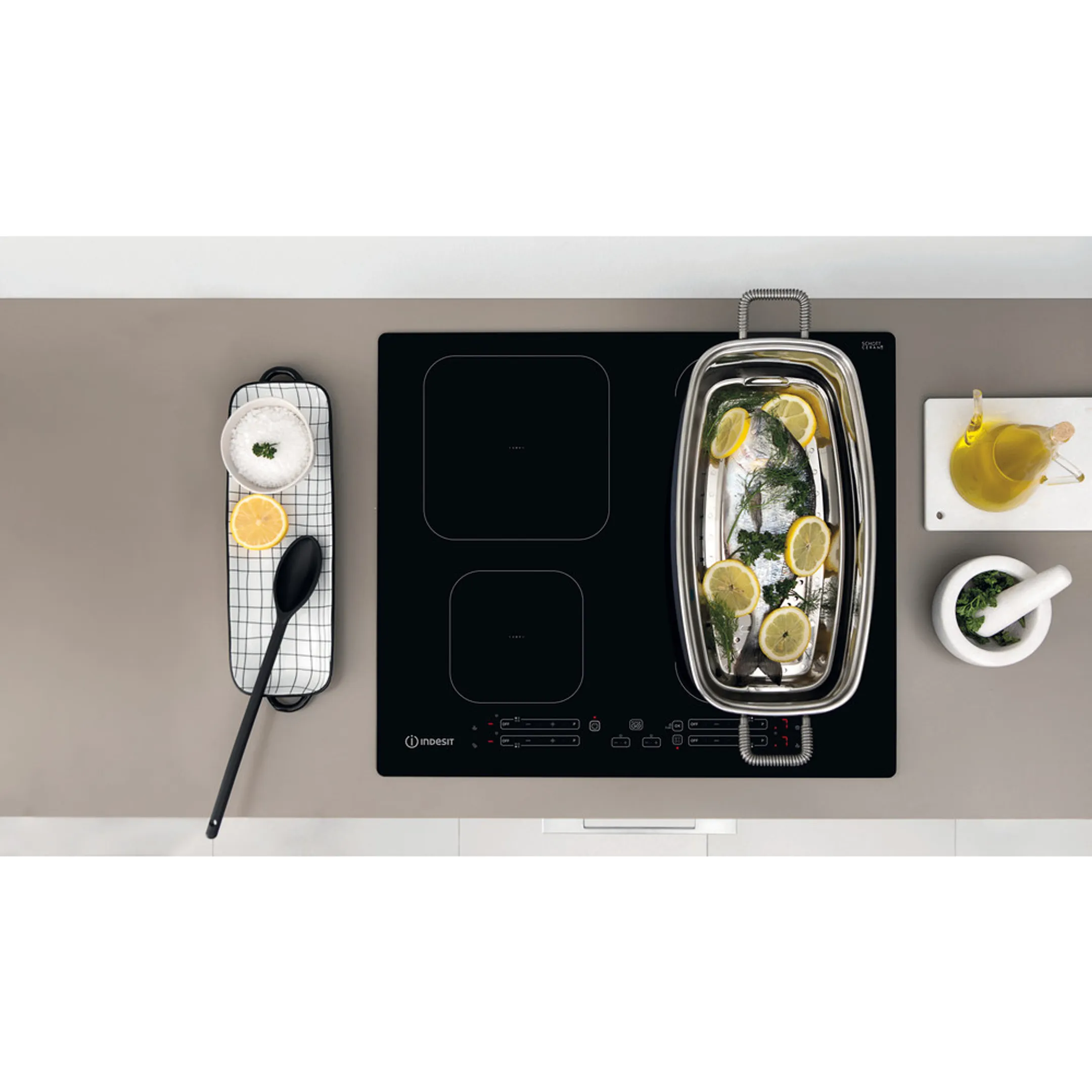 Indesit Taque induction IB65B60NE image