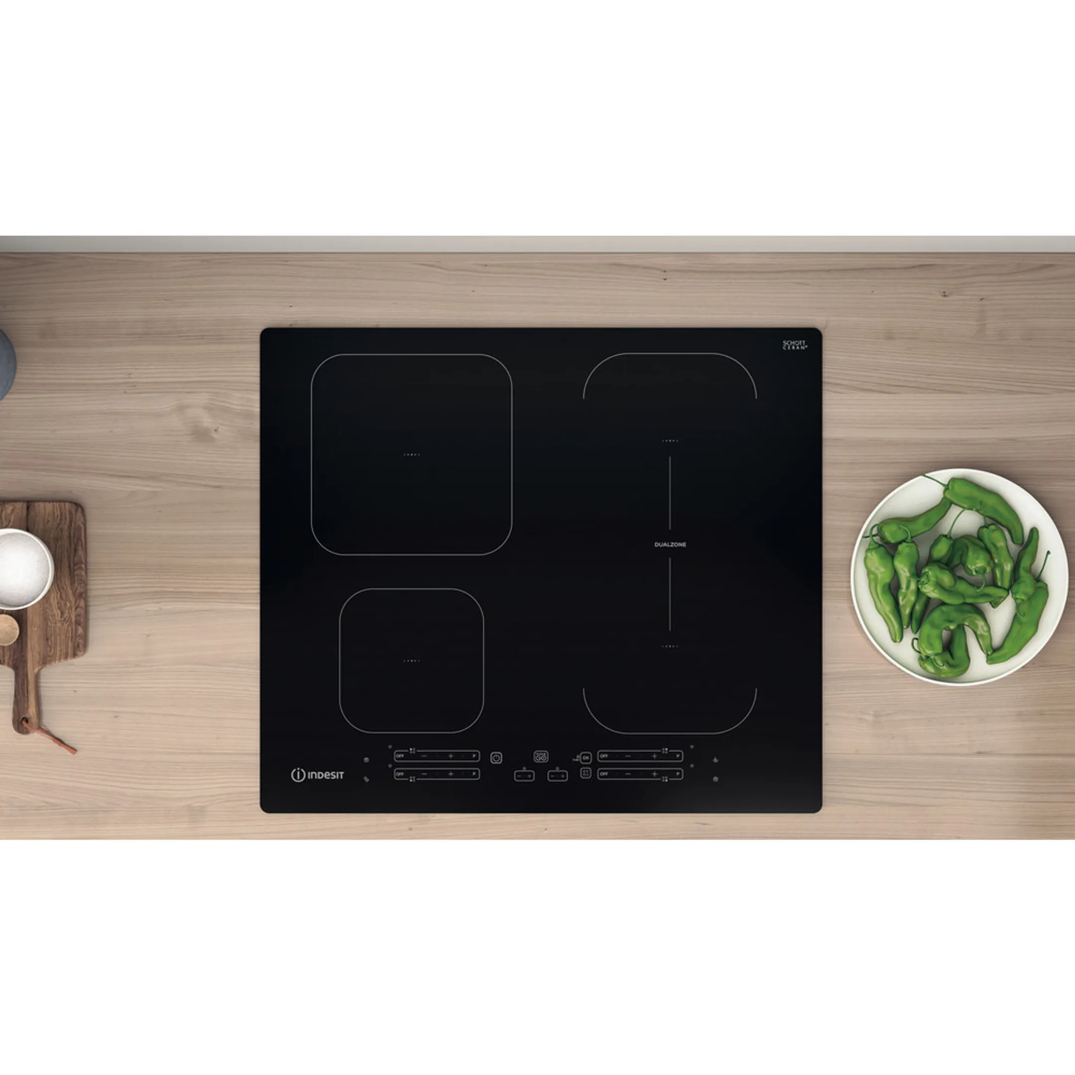 Indesit Taque induction IB65B60NE image