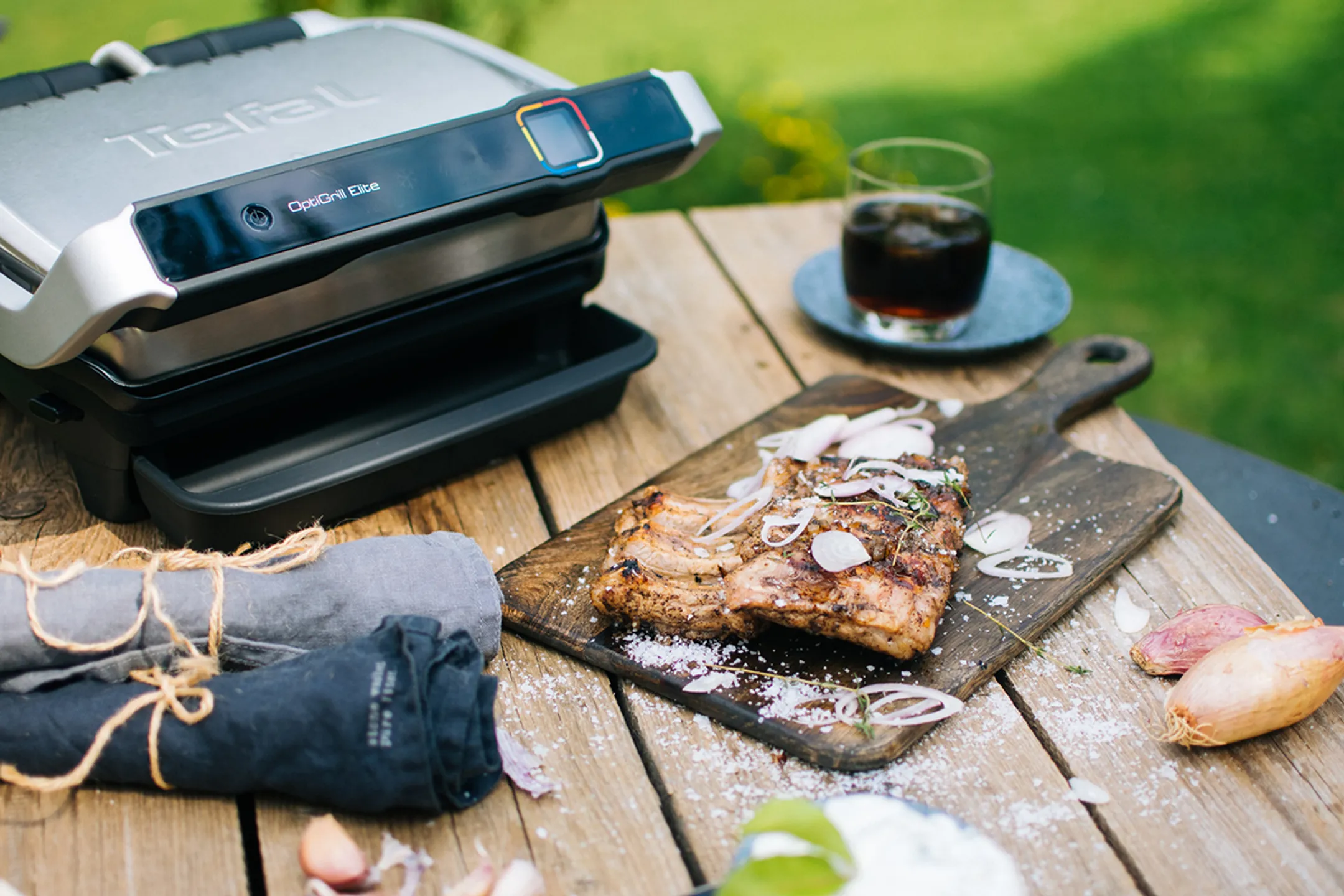 Tefal Grill OptiGrill Elite XL YY4590FB image
