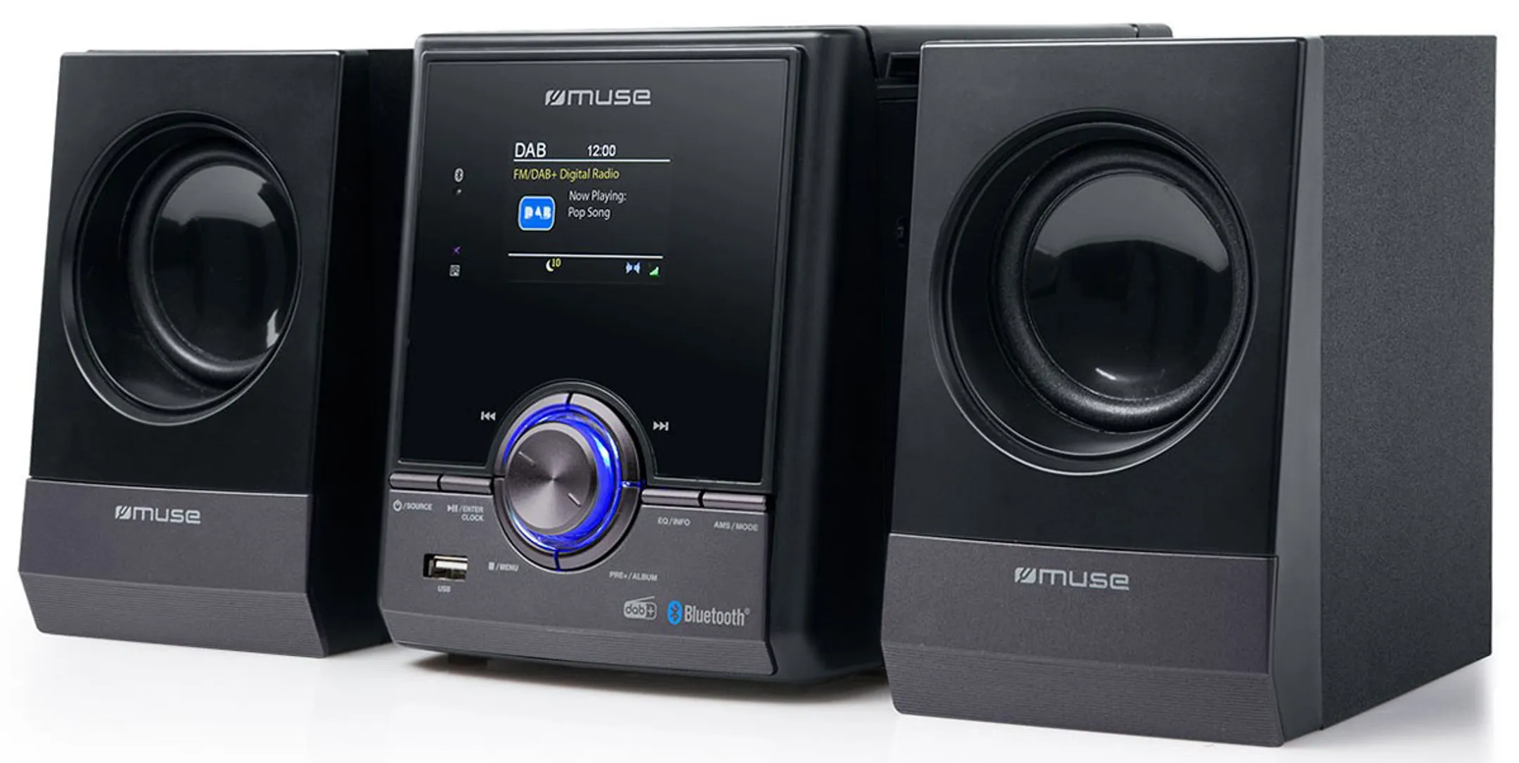 Muse Bluetooth Micro System M-50 DBT image