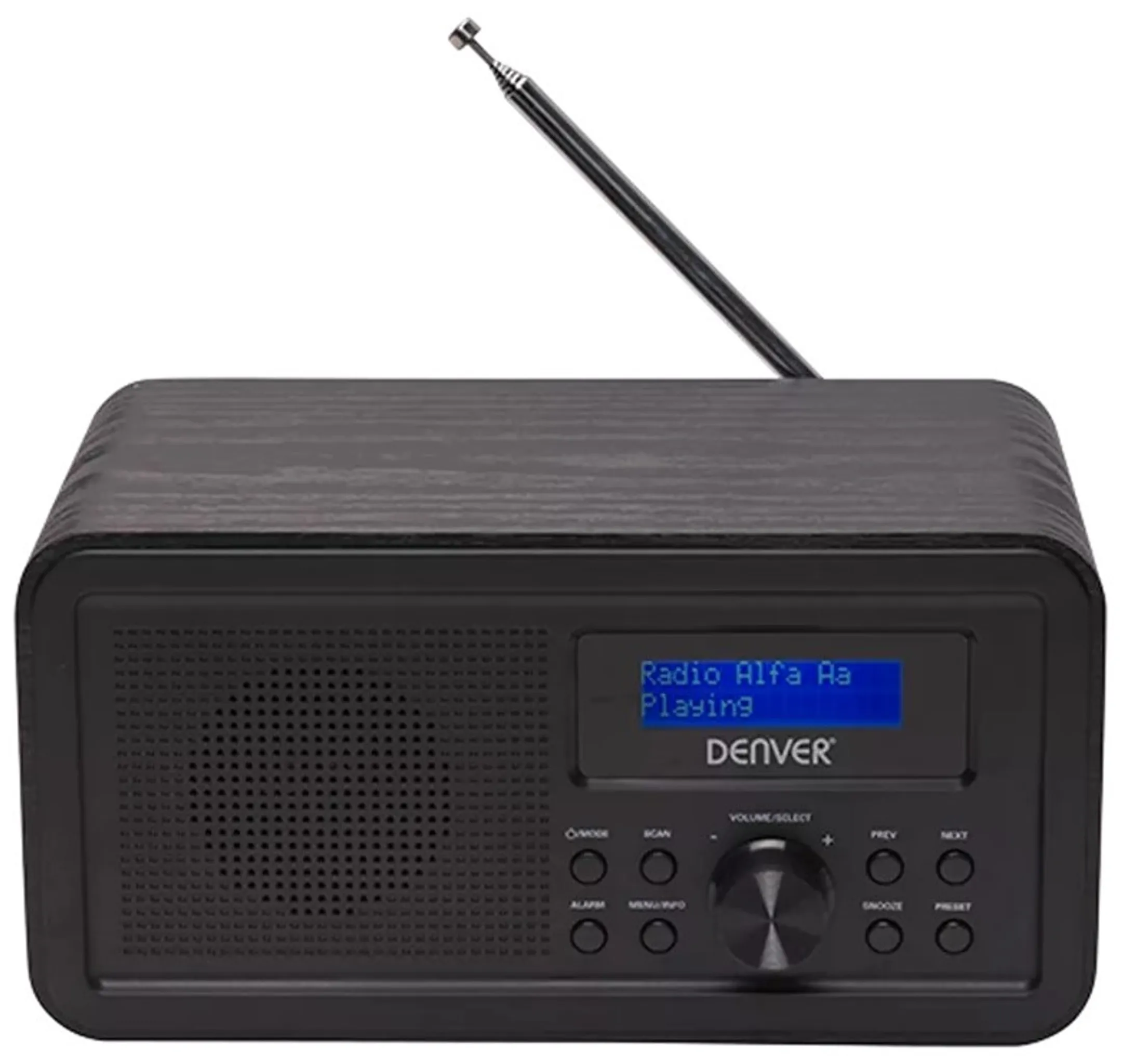 Denver Compacte DAB+ radio - DAB-30 - Zwart image