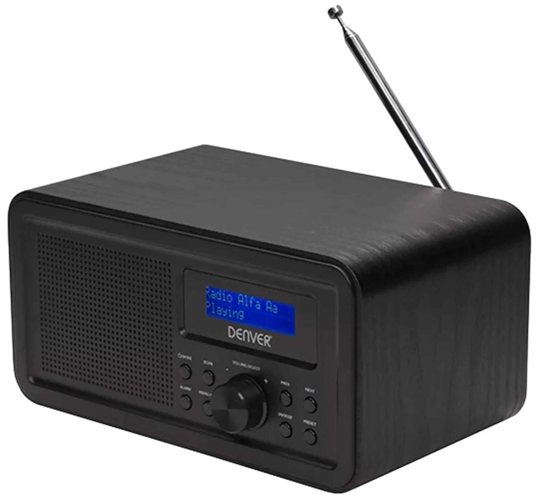 Denver Compacte DAB+ radio - DAB-30 - Zwart image