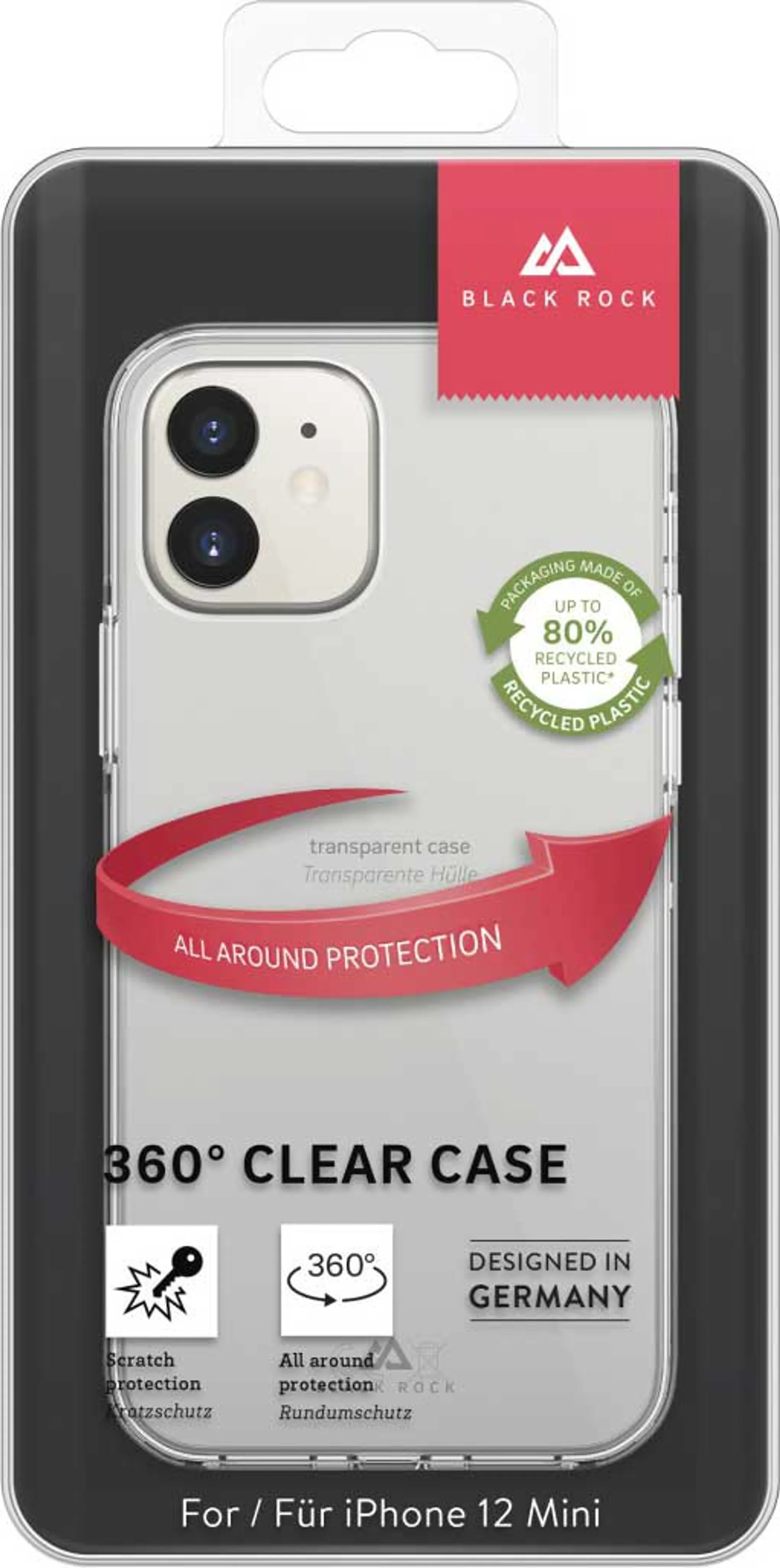 Black Rock Coque 360° Clear pour iPhone 12 mini image