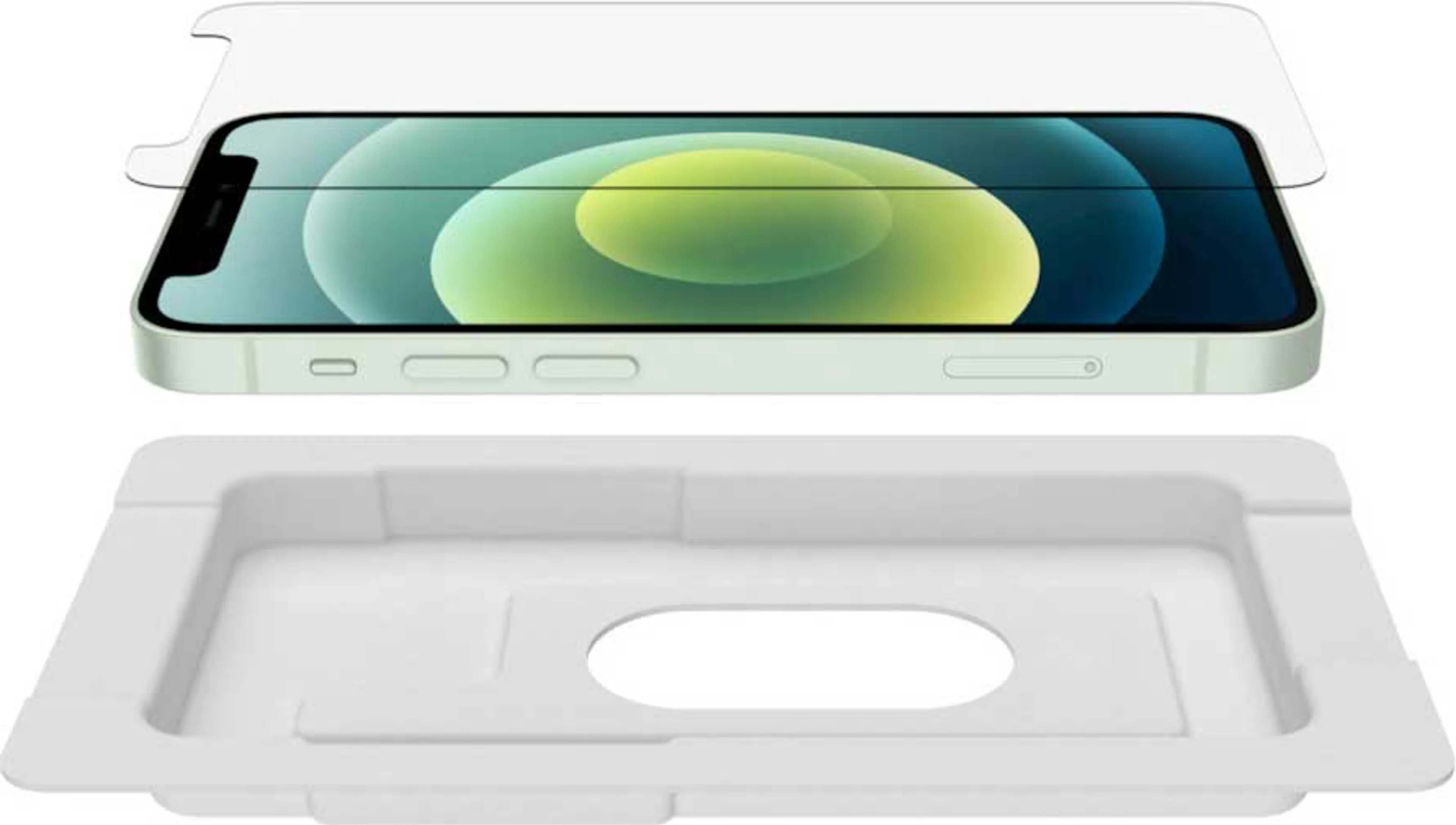 Belkin SCREENFORCE™ UltraGlass antimicrobiële screenprotector voor iPhone 12 mini image