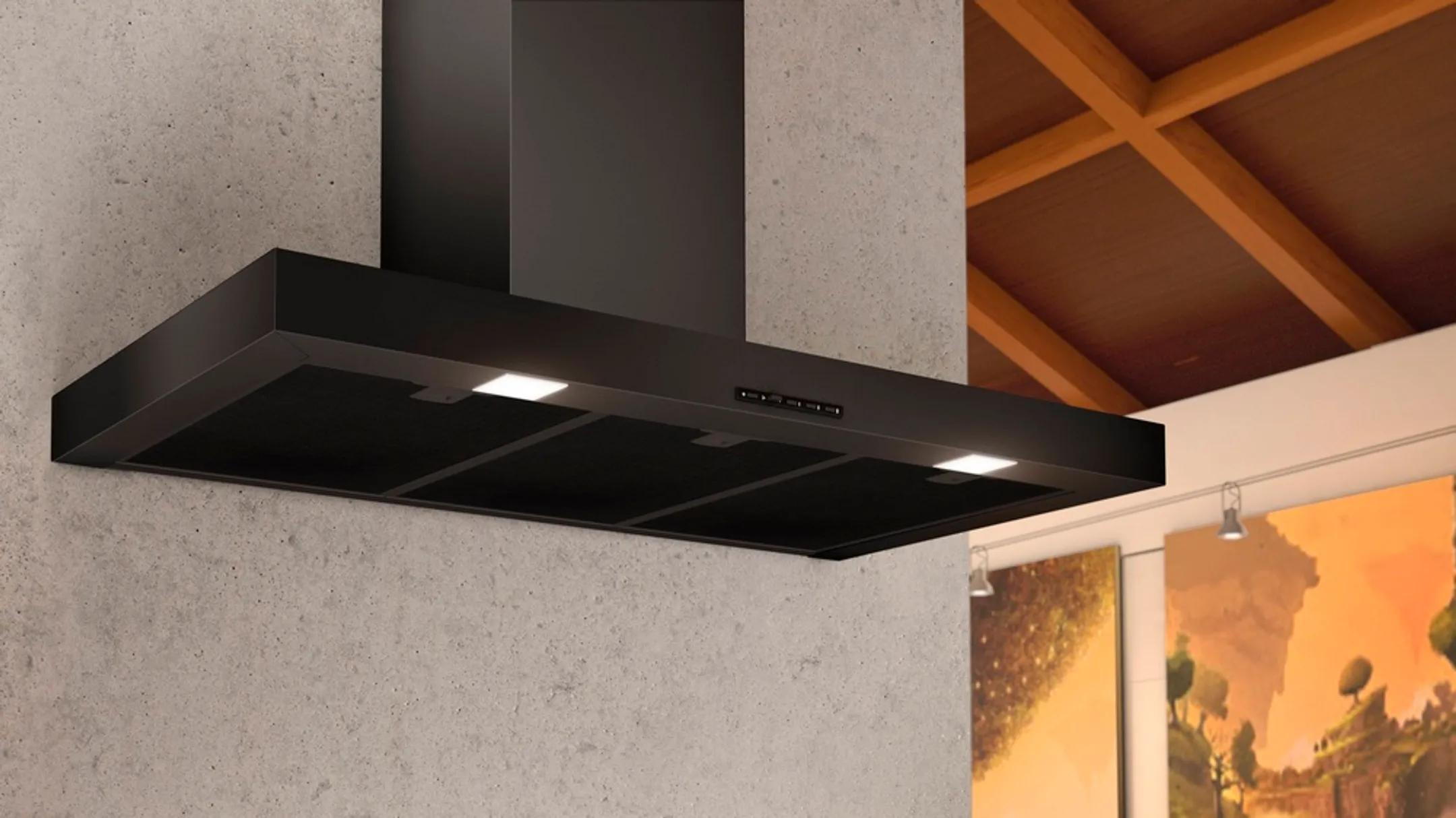 Schouwdampkap F5390S4TOTALBK