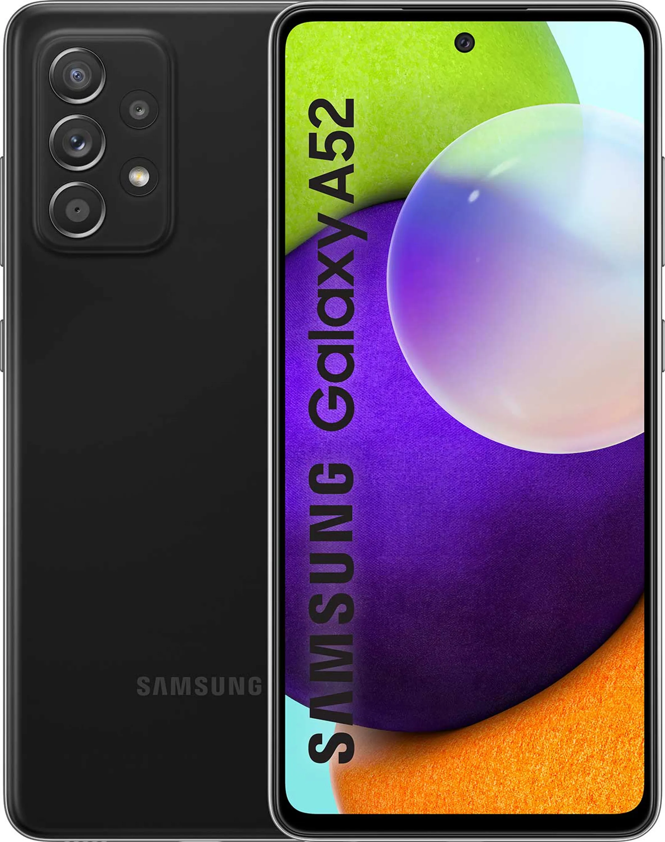 Galaxy A52 Awesome Black