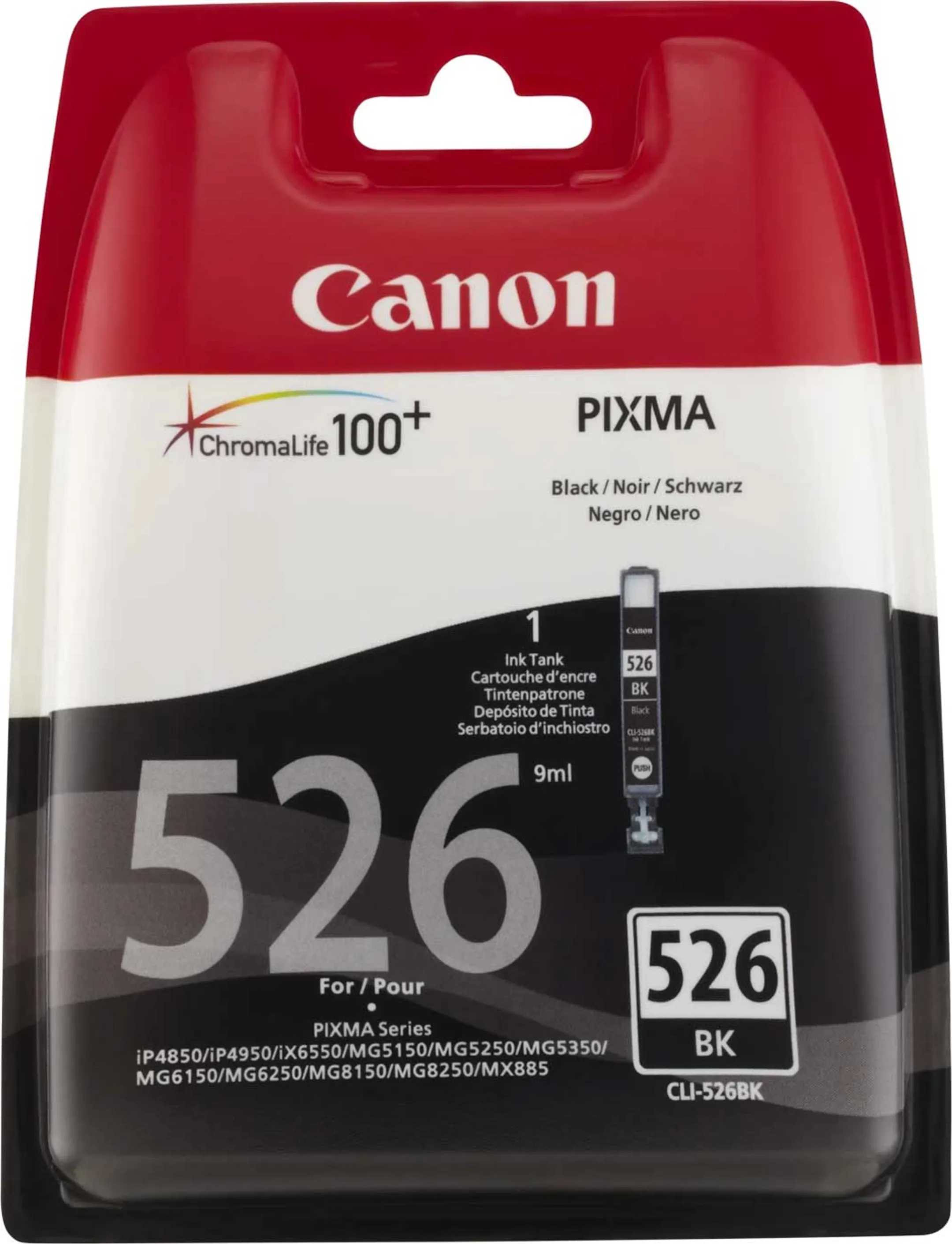 Inktpatroon CLI-526BK Zwart