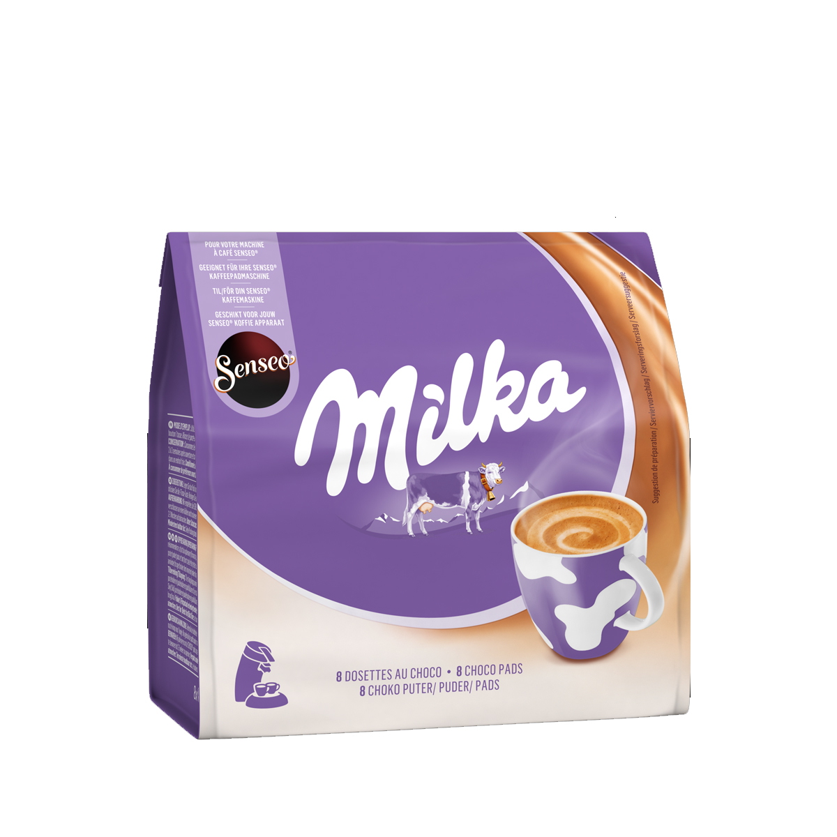 Dosettes Senseo Milka Krëfel les meilleurs prix, service compris
