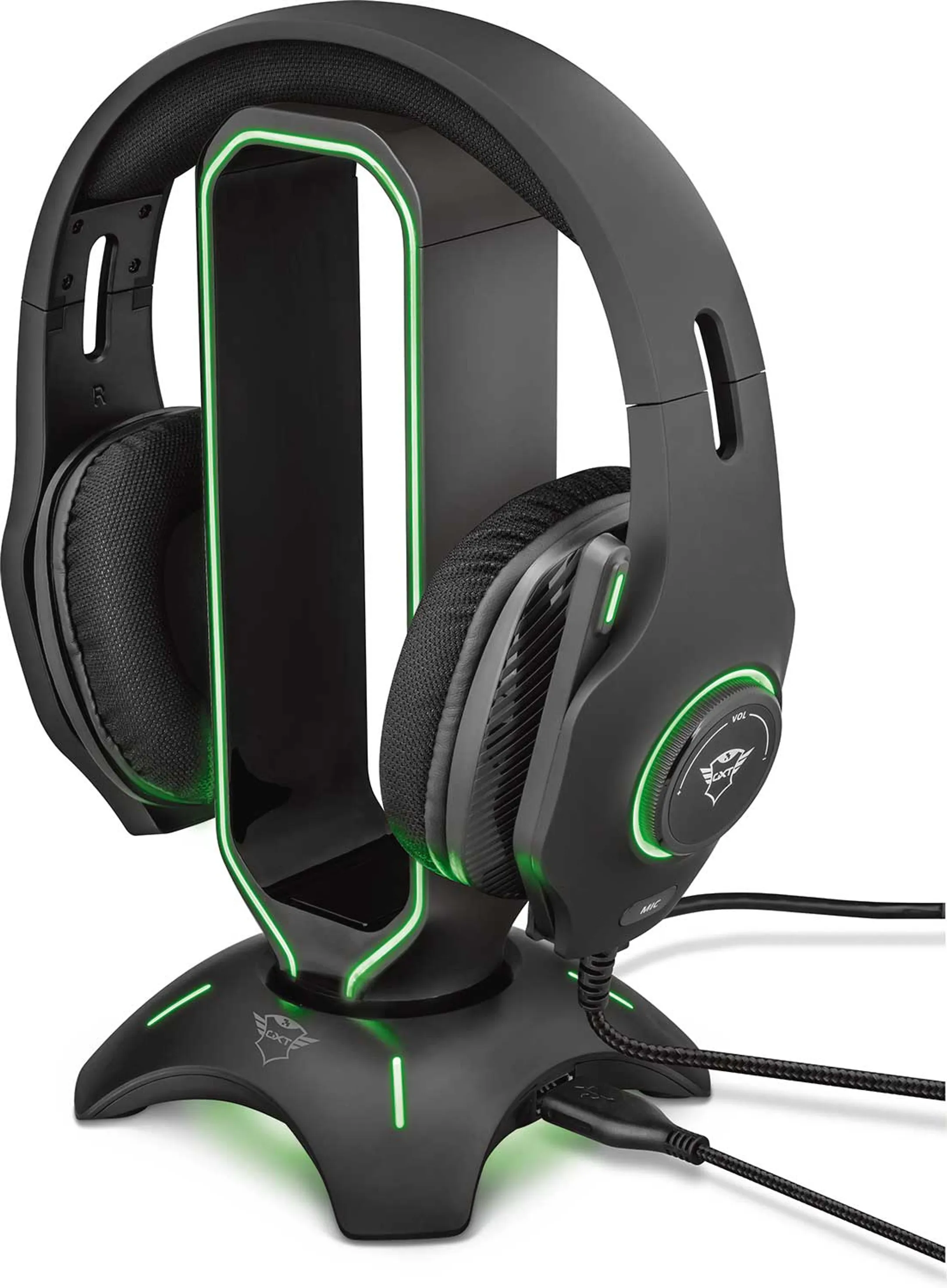 Trust GXT 265 Cintar RGB Headset Stand image