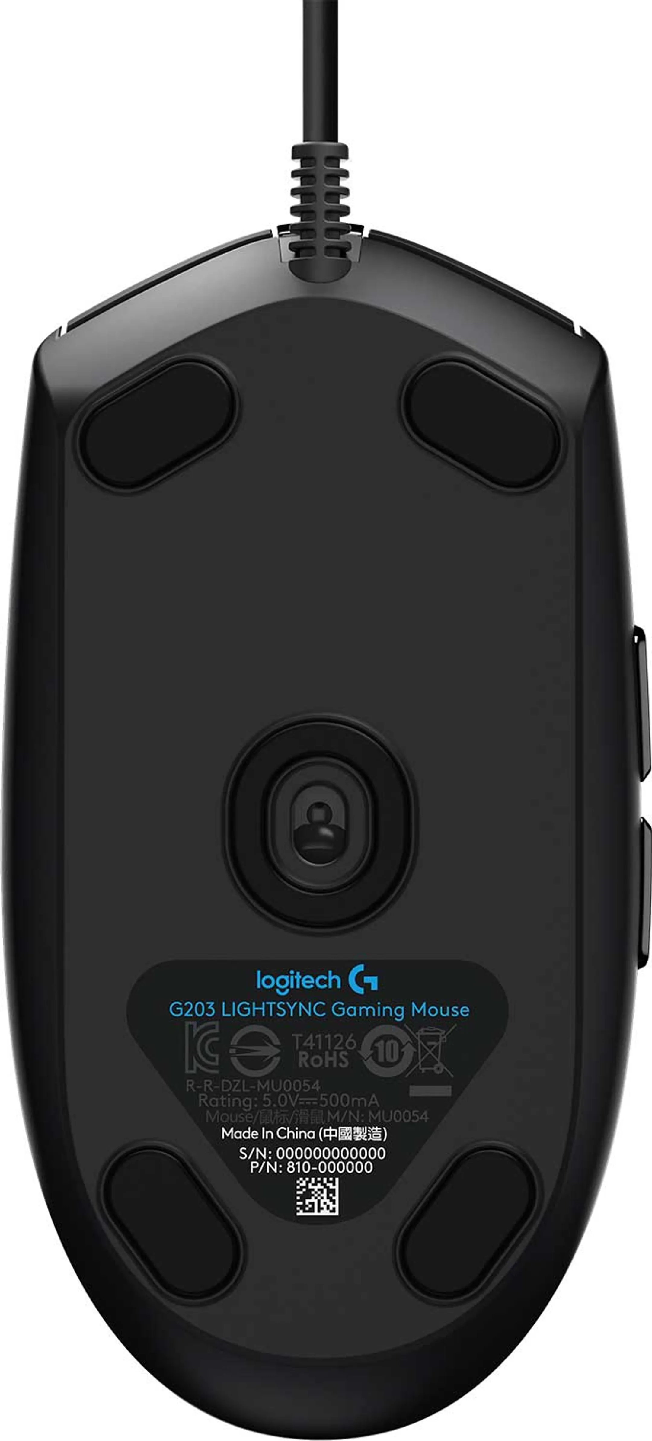 Logitech G G203 Lightsync - Zwart image