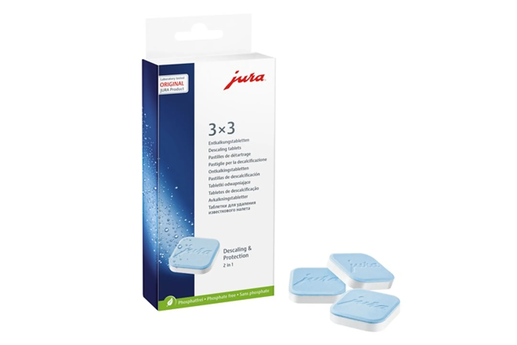 Jura 2 in 1 ontkalkingstabletten image