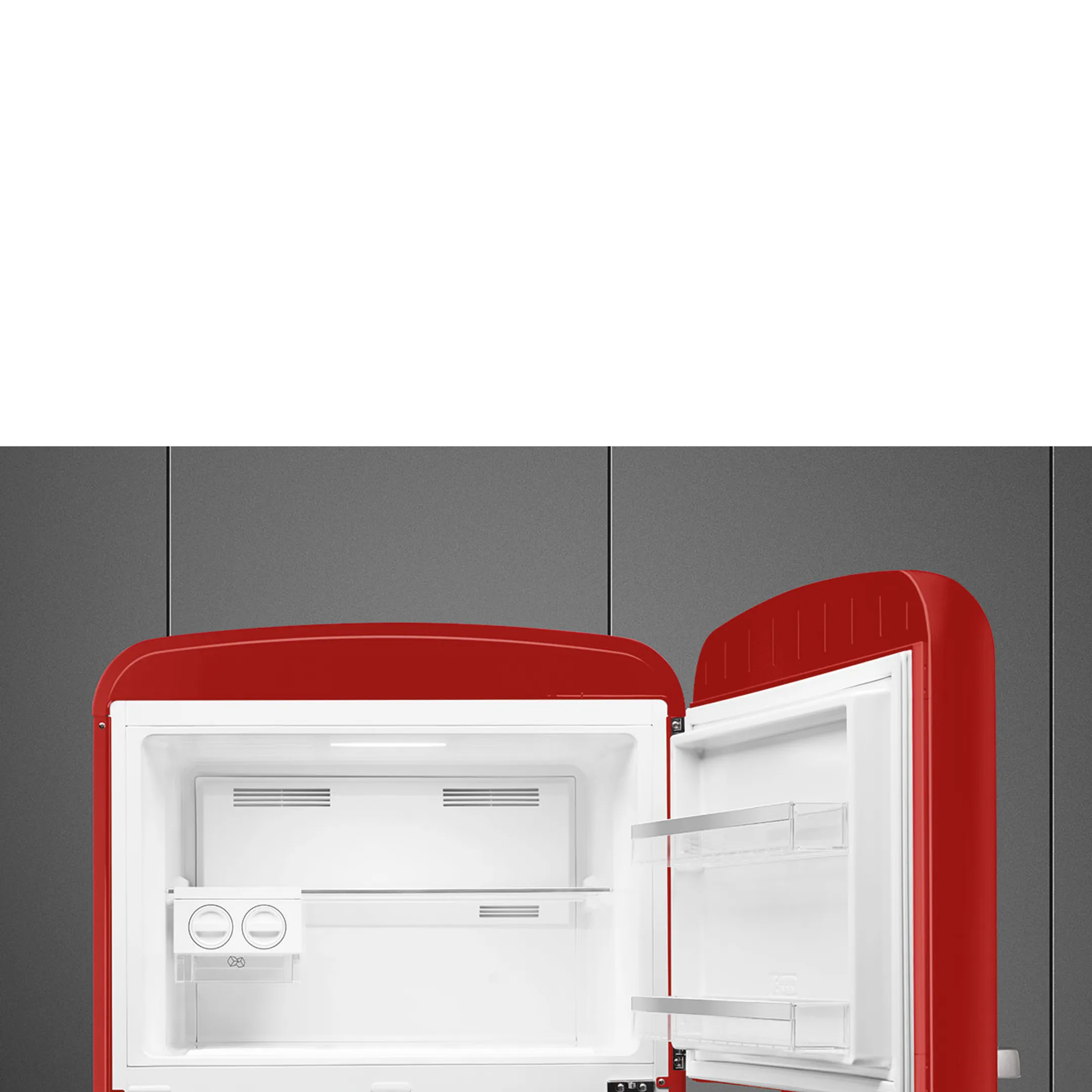 Smeg Koelkast met diepvries FAB50RRD5 Rood image